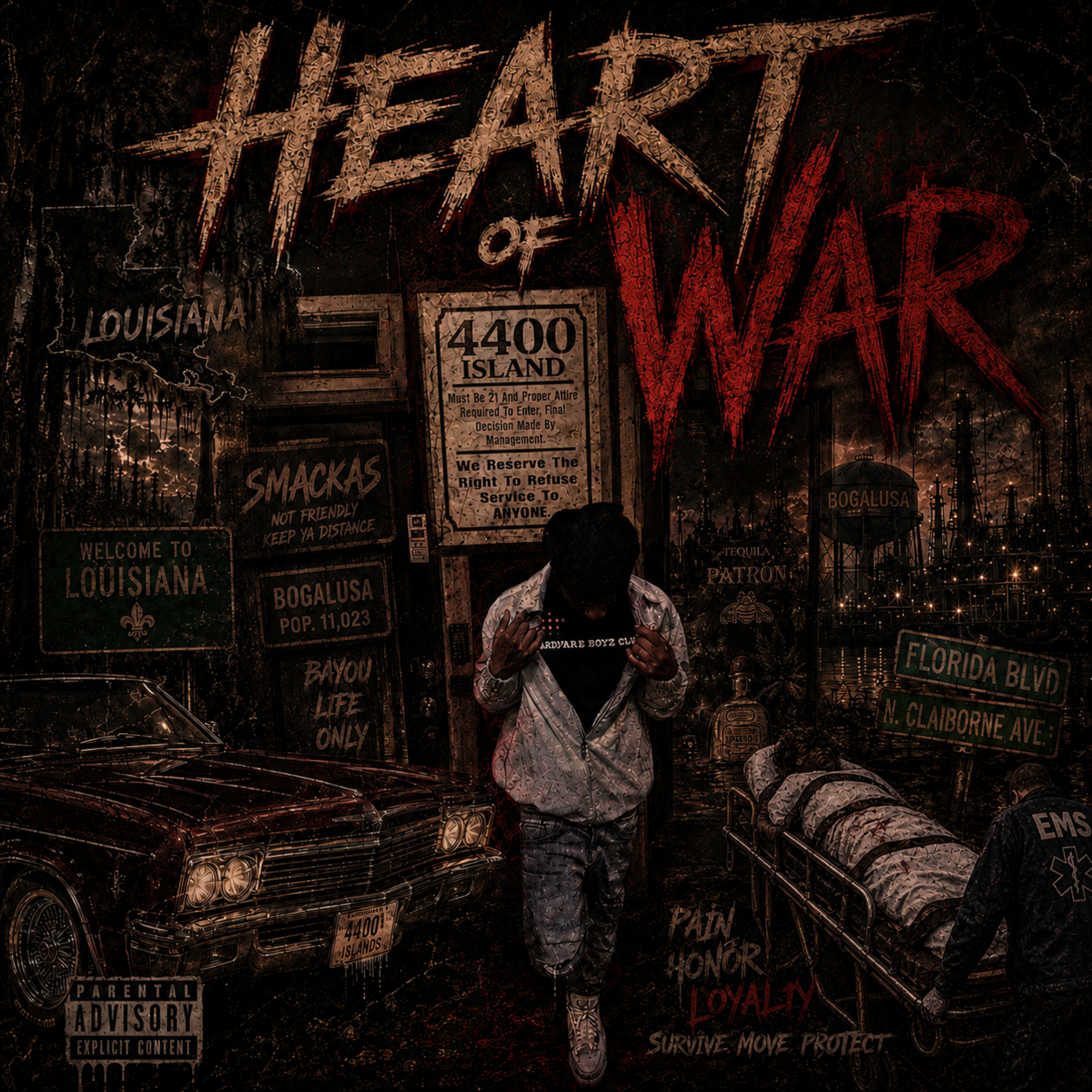 HeartOfWar by SixBinLadin cover art