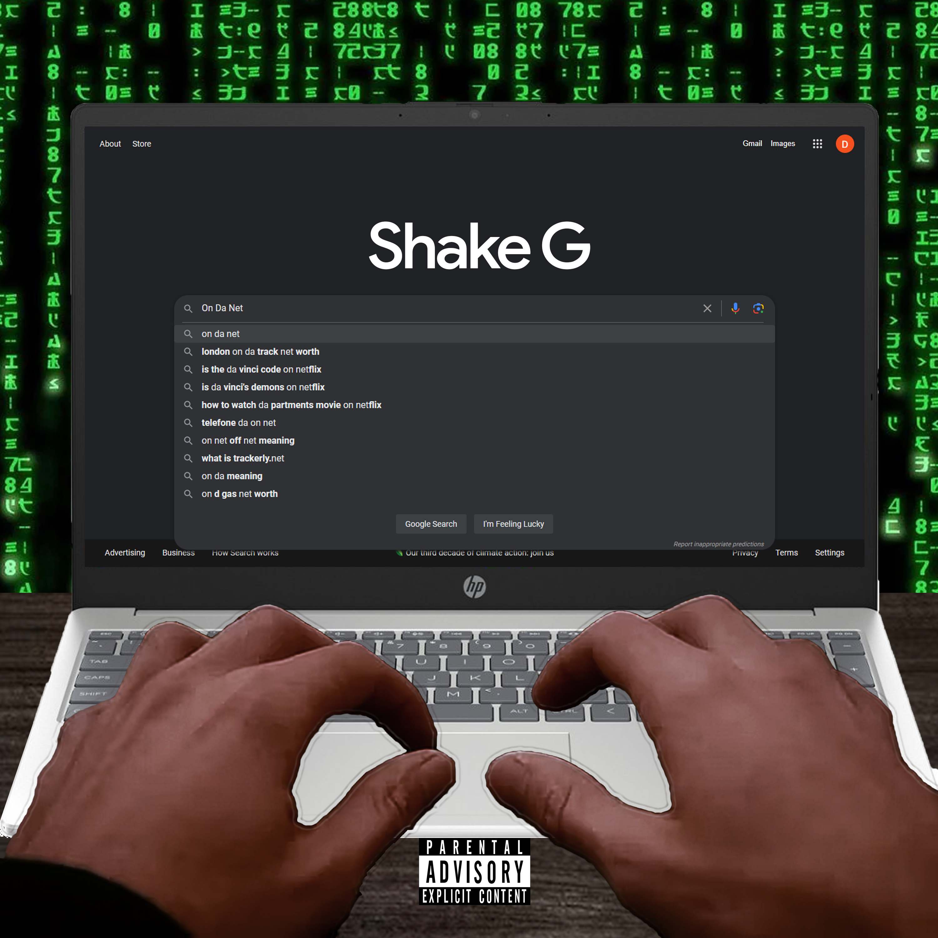 On Da Net artwork