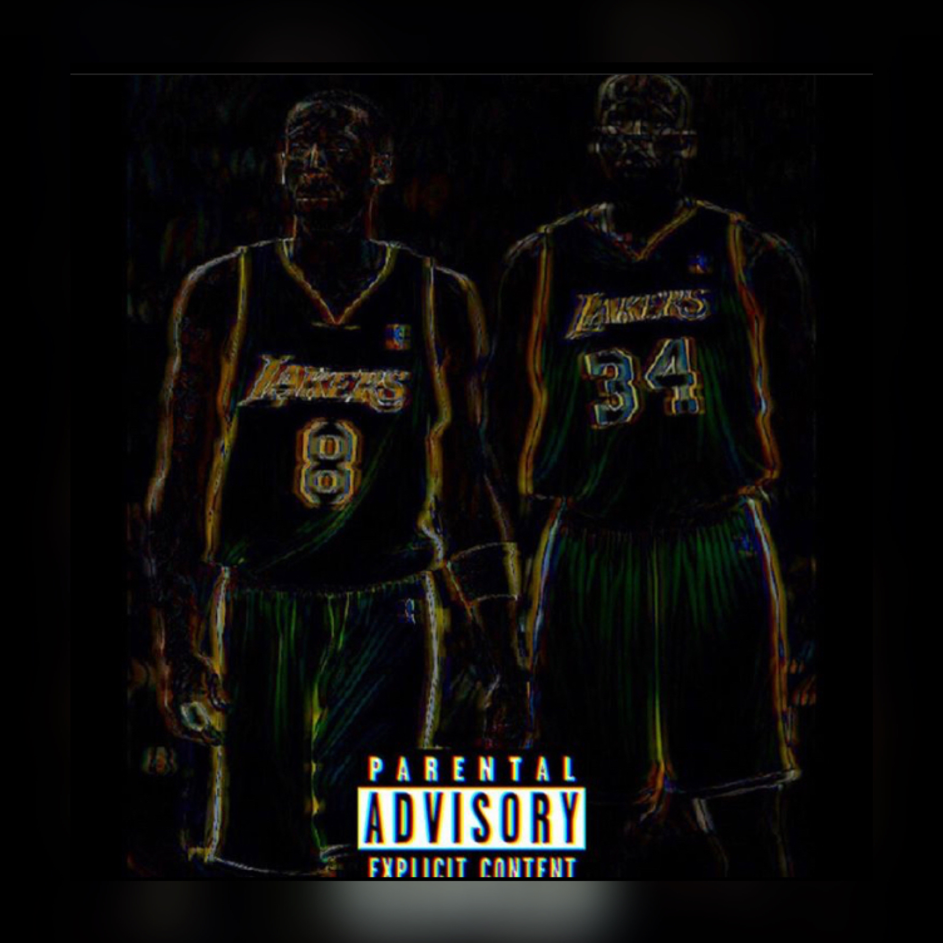 Shaq & Kobe artwork