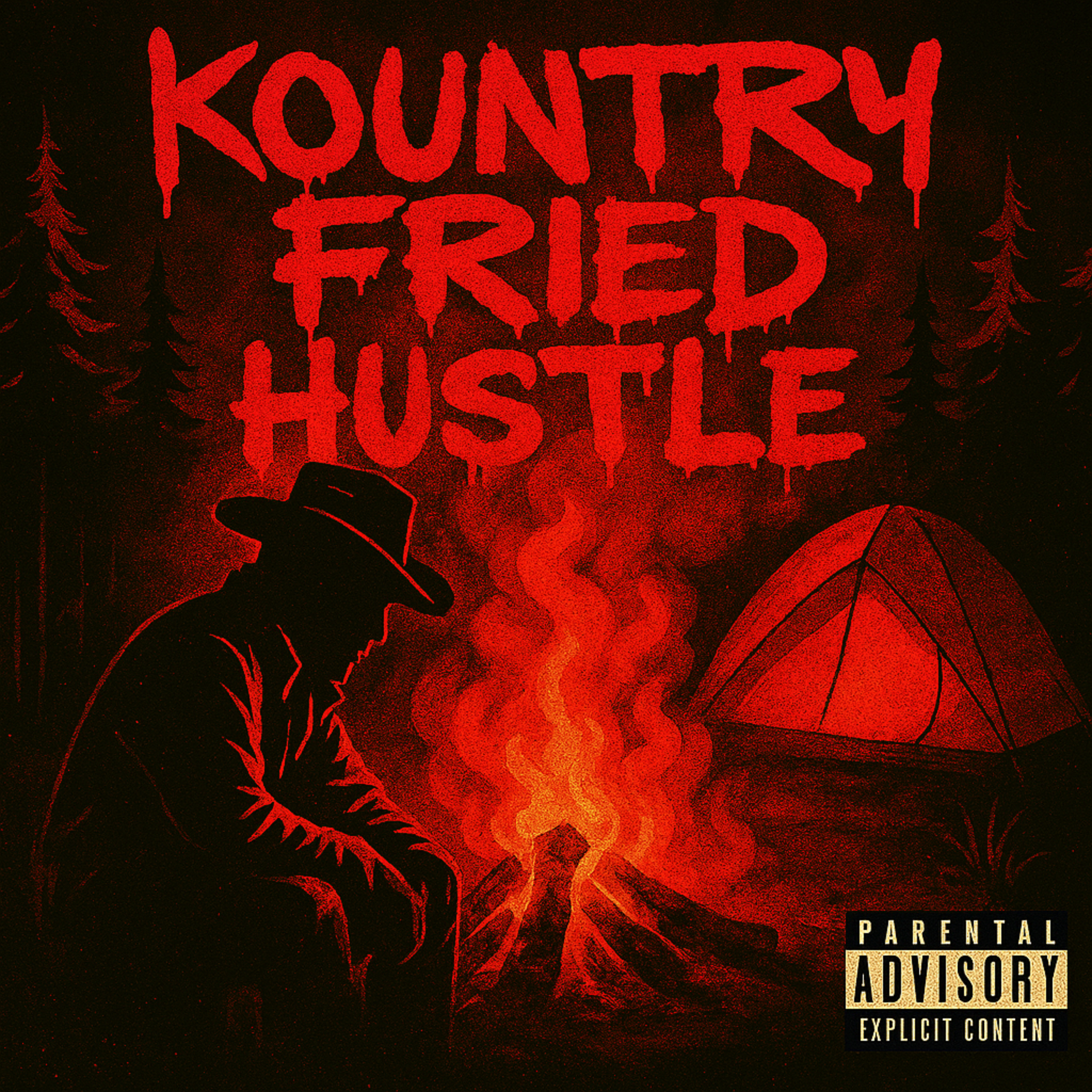 Kountry Fried Hustle Freestyle artwork