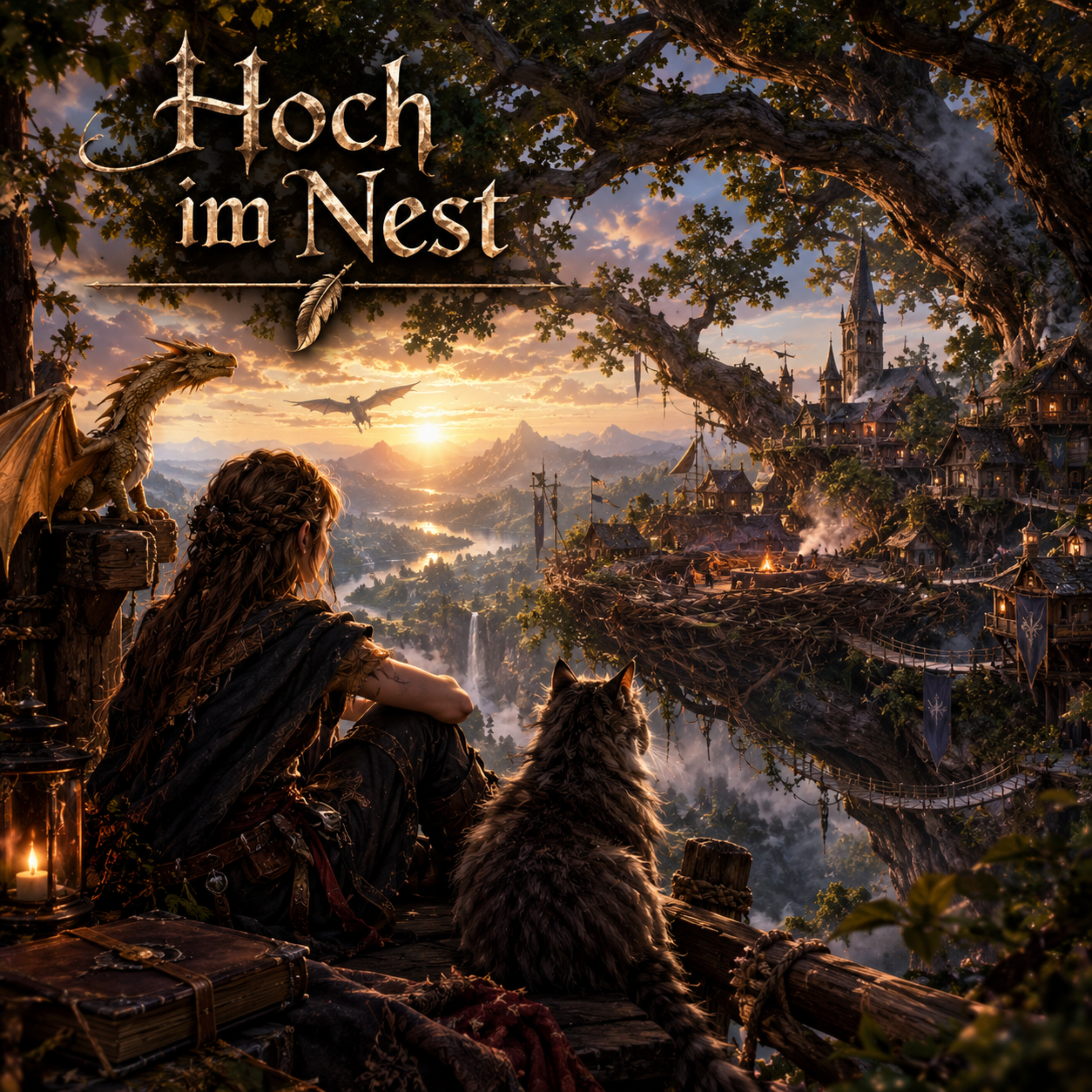 Hoch im Nest by Nightbloom Dragon cover art