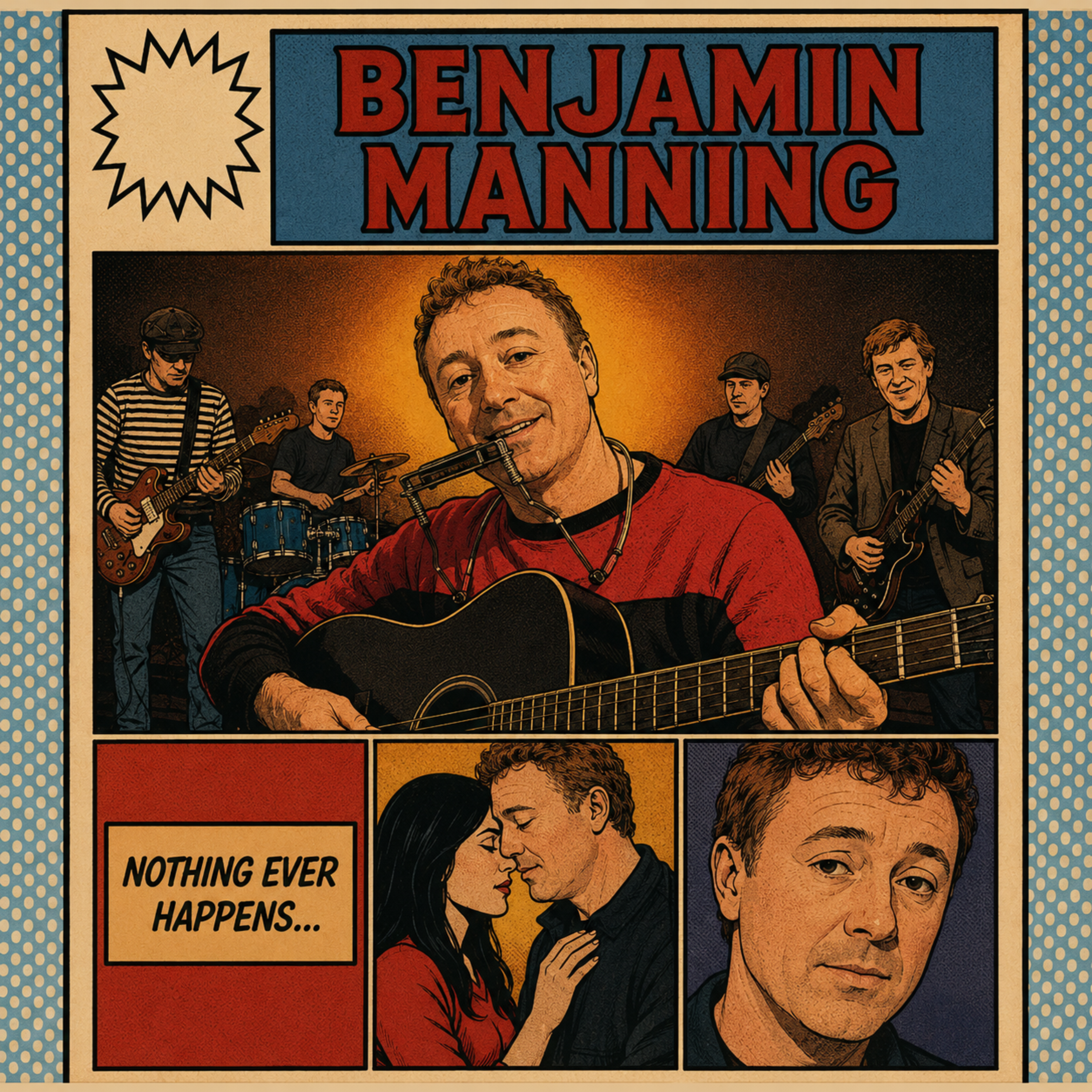 Nothing Ever Happens by Benjamin Manning cover art