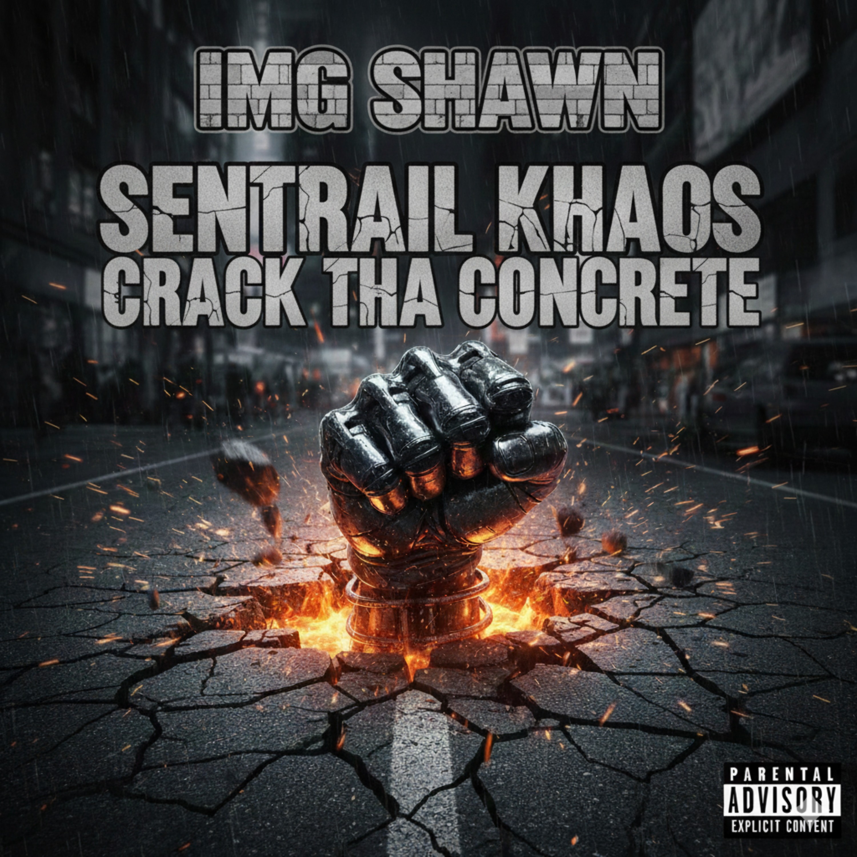 CRACK THA CONCRETE artwork