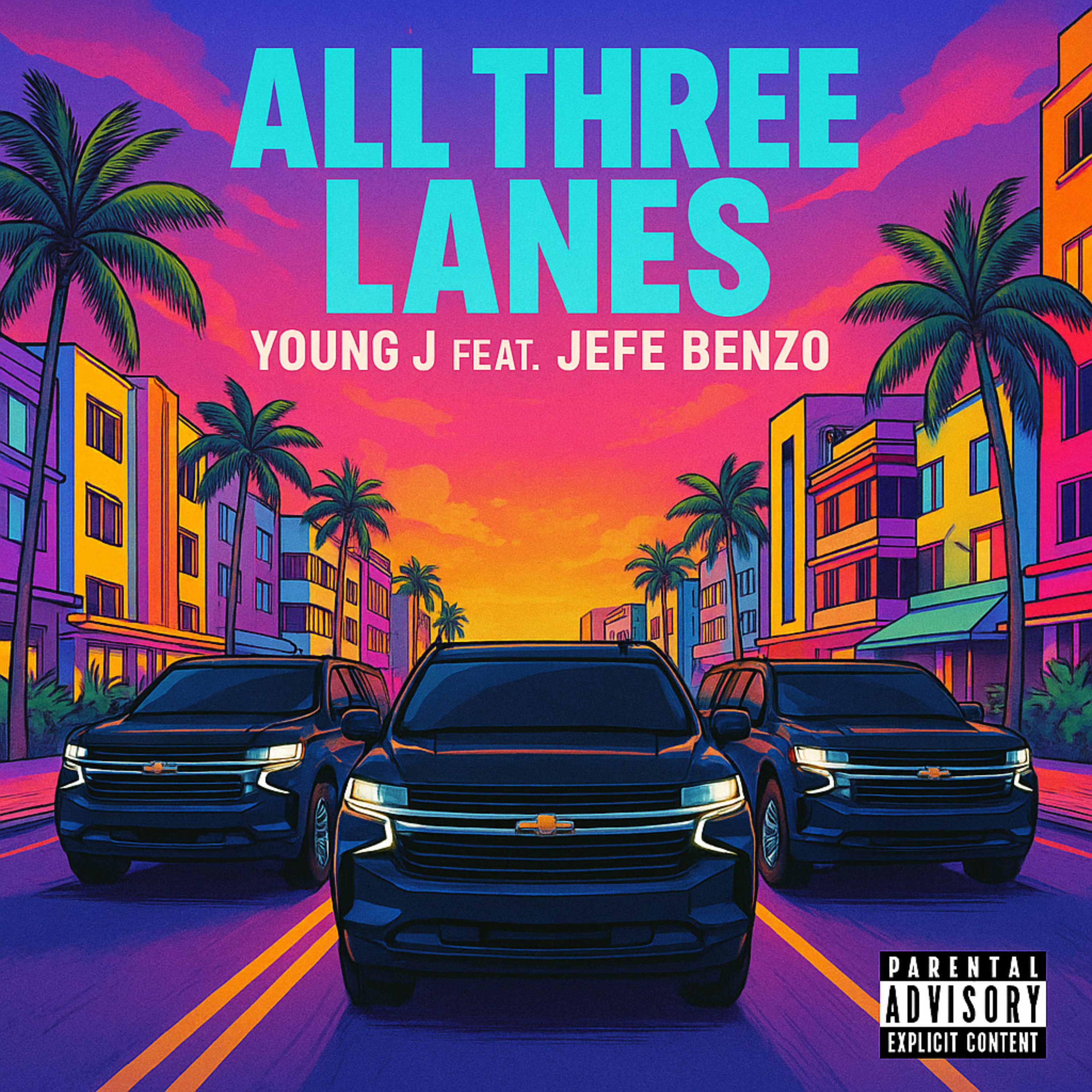 ALL THREE LANES artwork