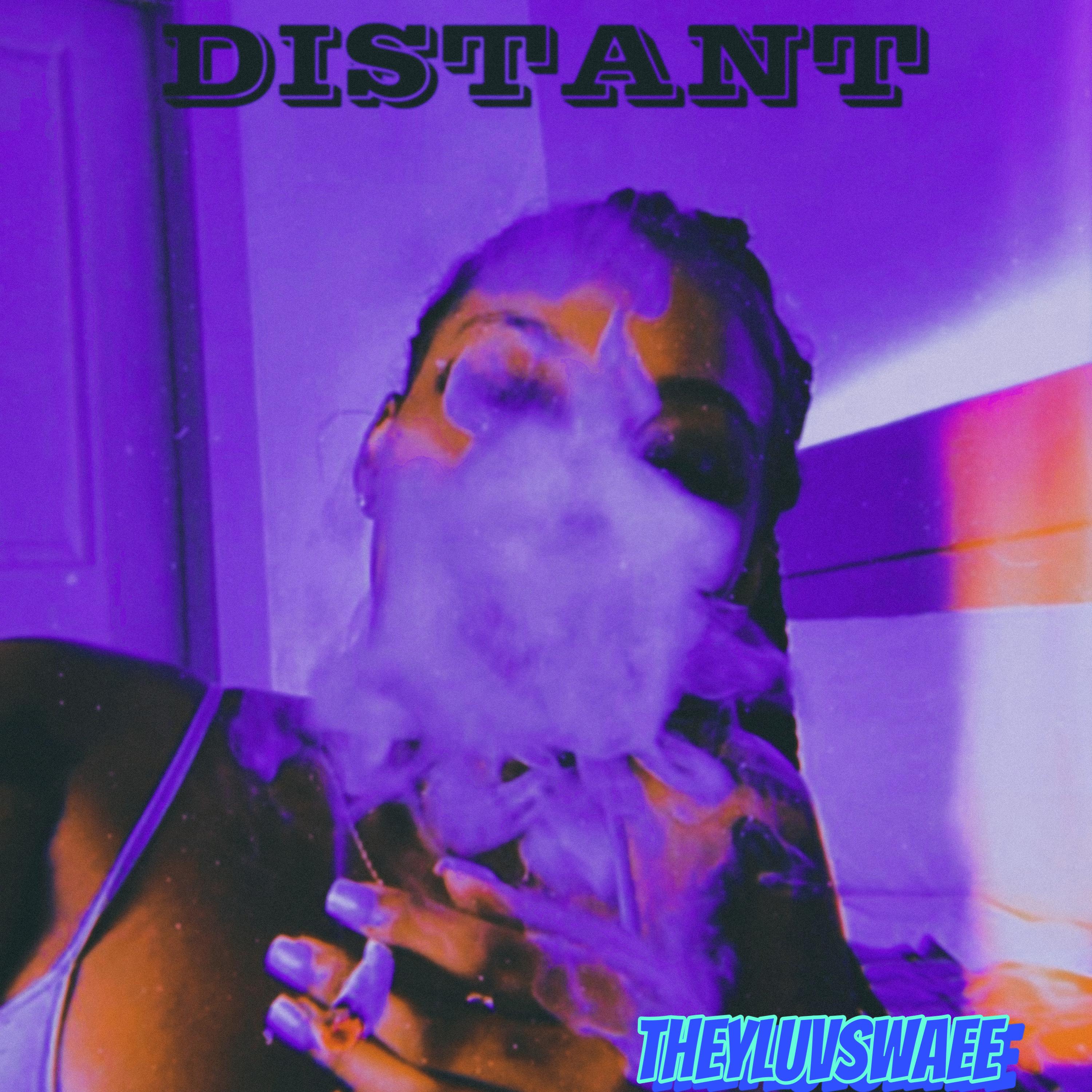 Distant artwork