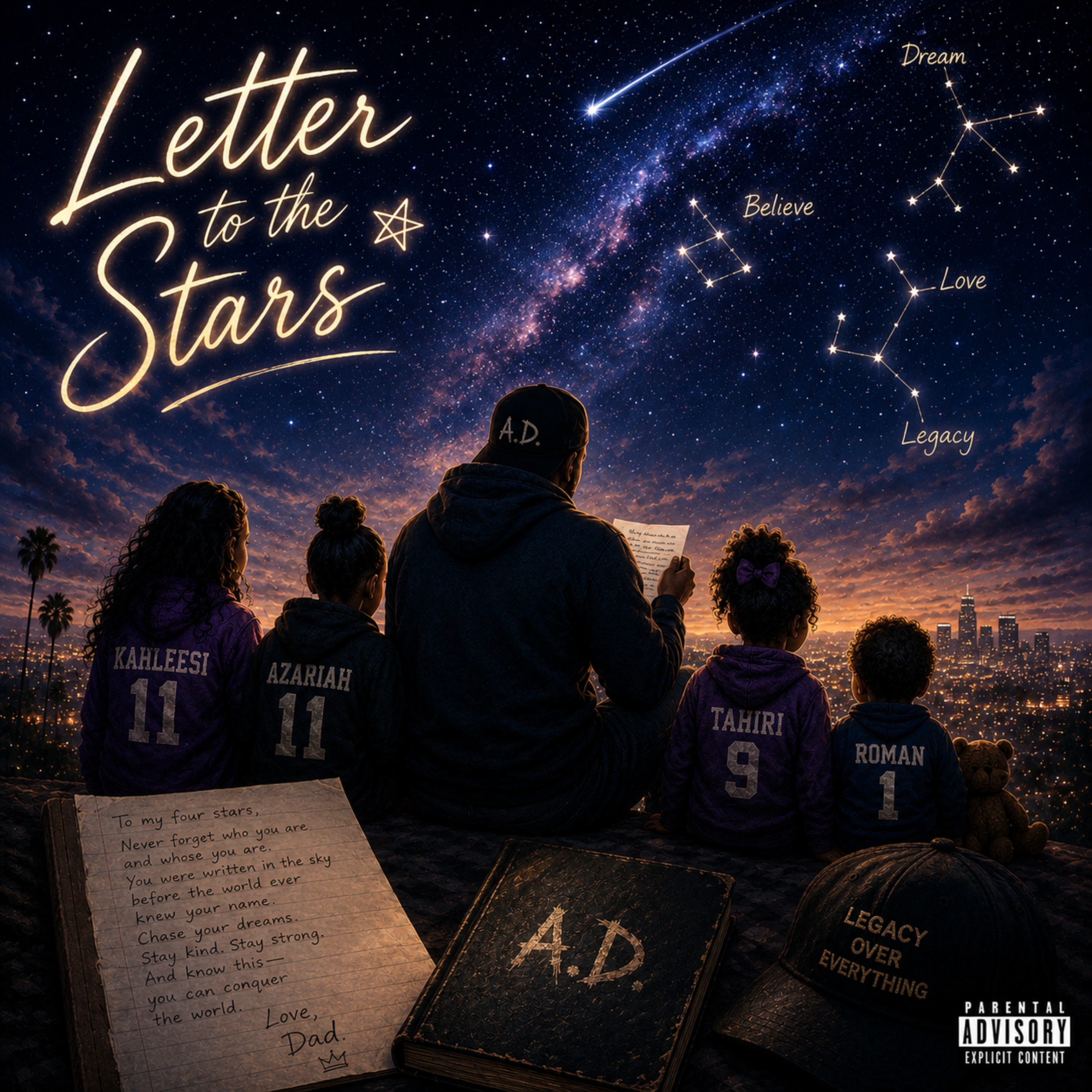 Letter To The Stars by A.D. cover art