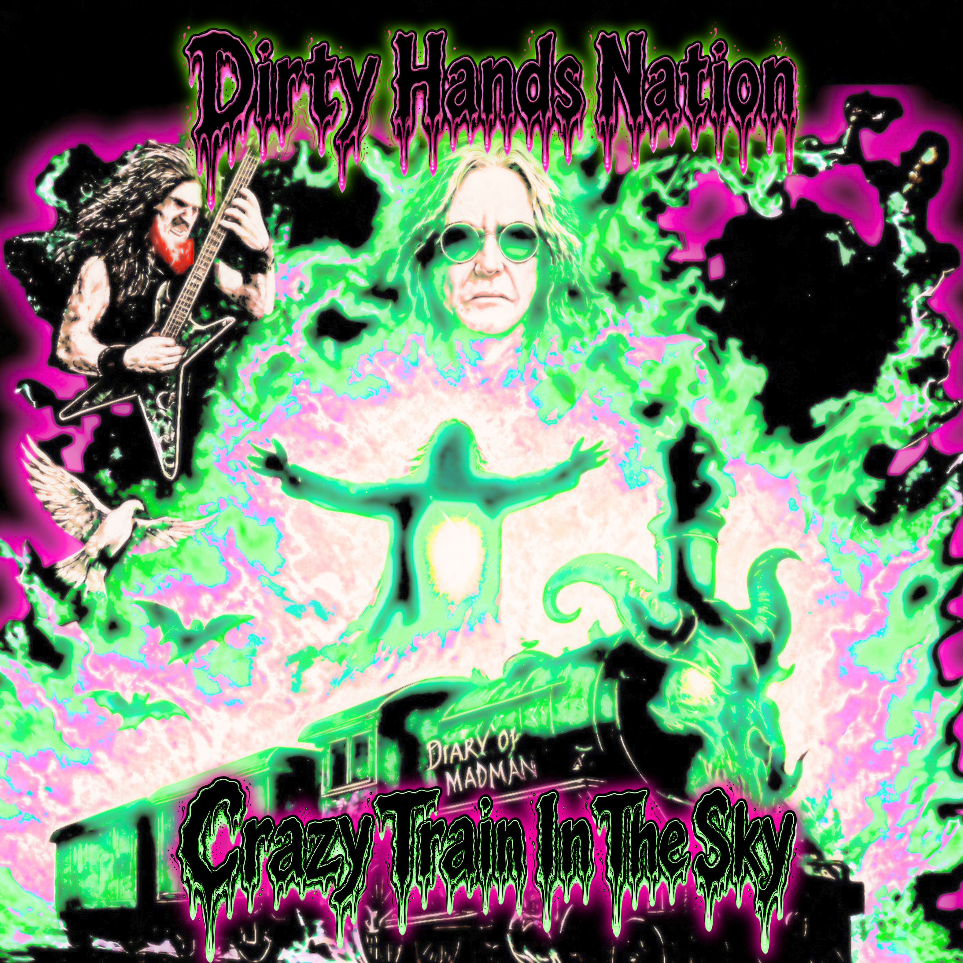 Crazy Train In The Sky by Dirty Hands Nation cover art
