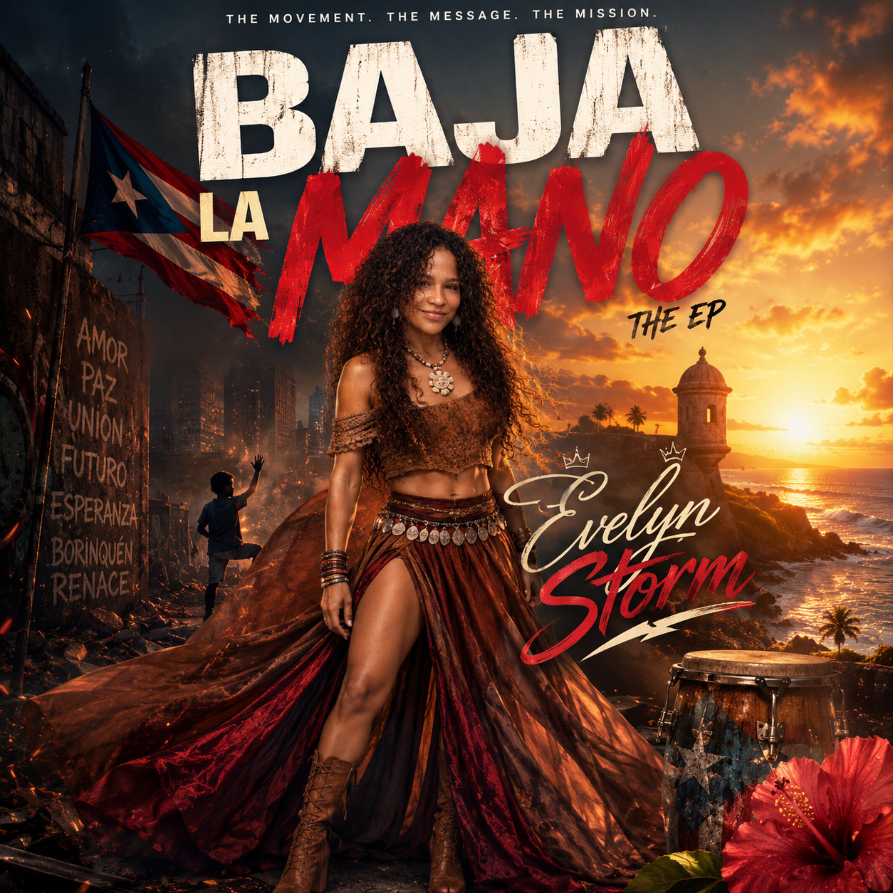 Baja La Mano by Evelyn Storm cover art