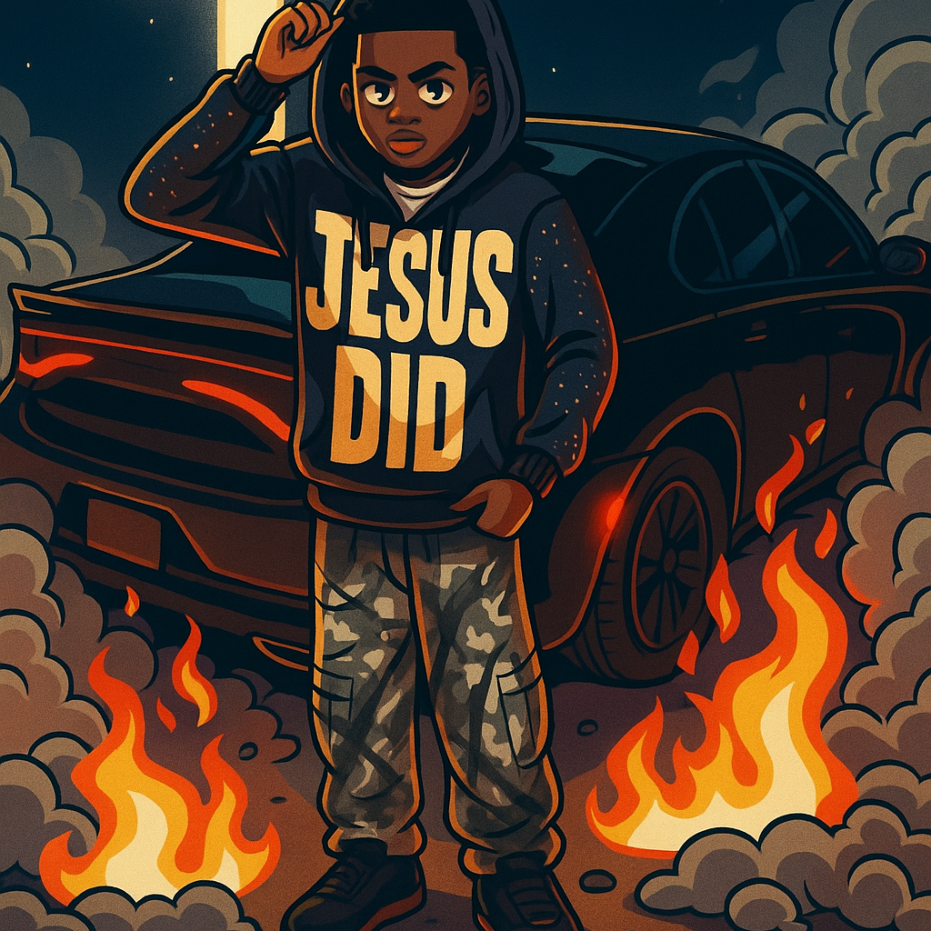 Fire 4 GOD artwork