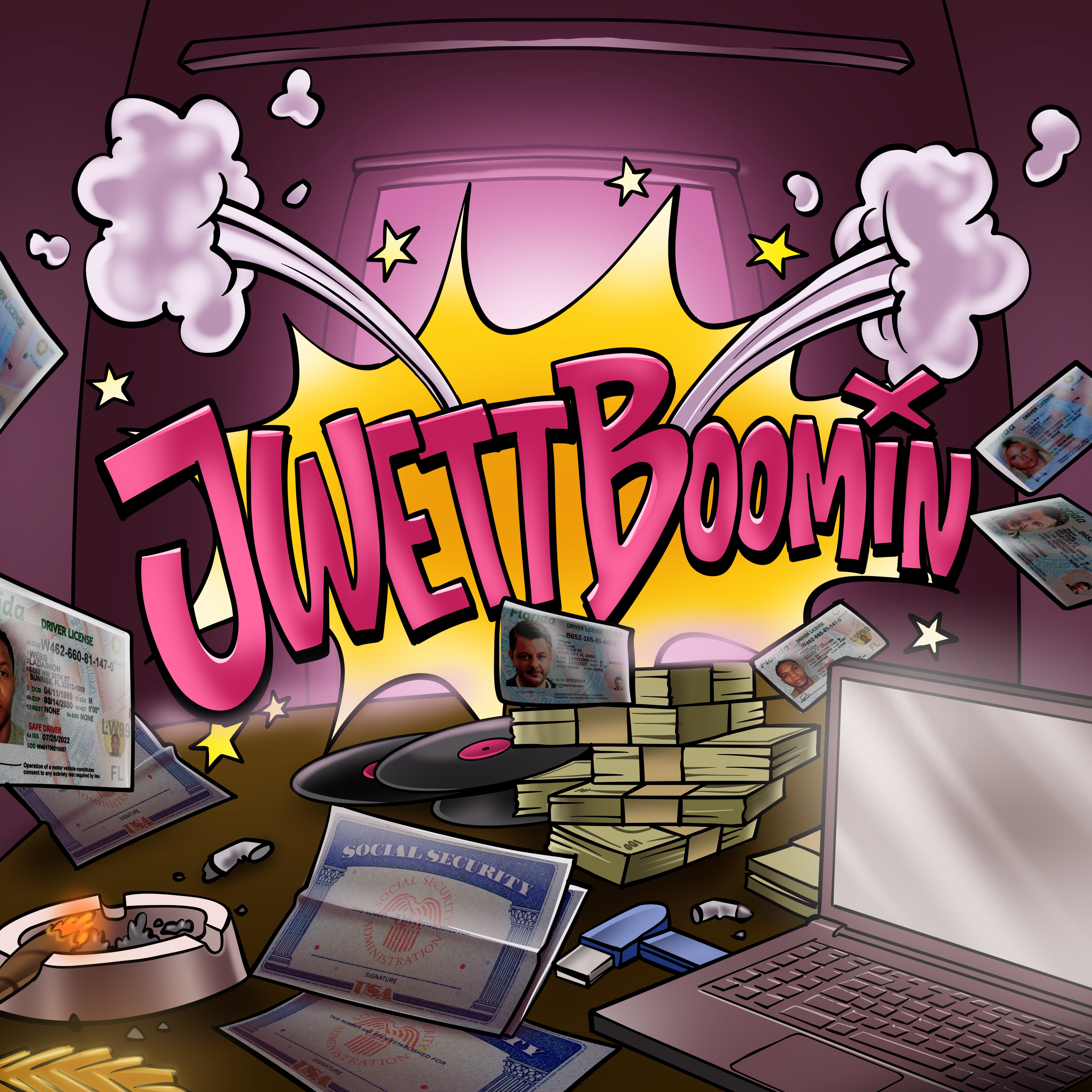 Jwett Boomin artwork