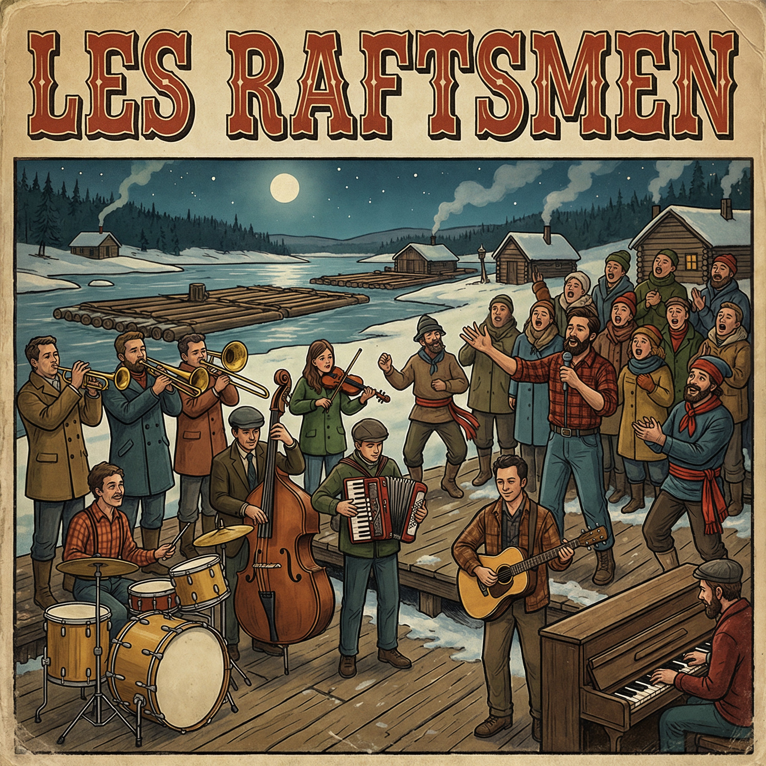 Les Raftsmen artwork
