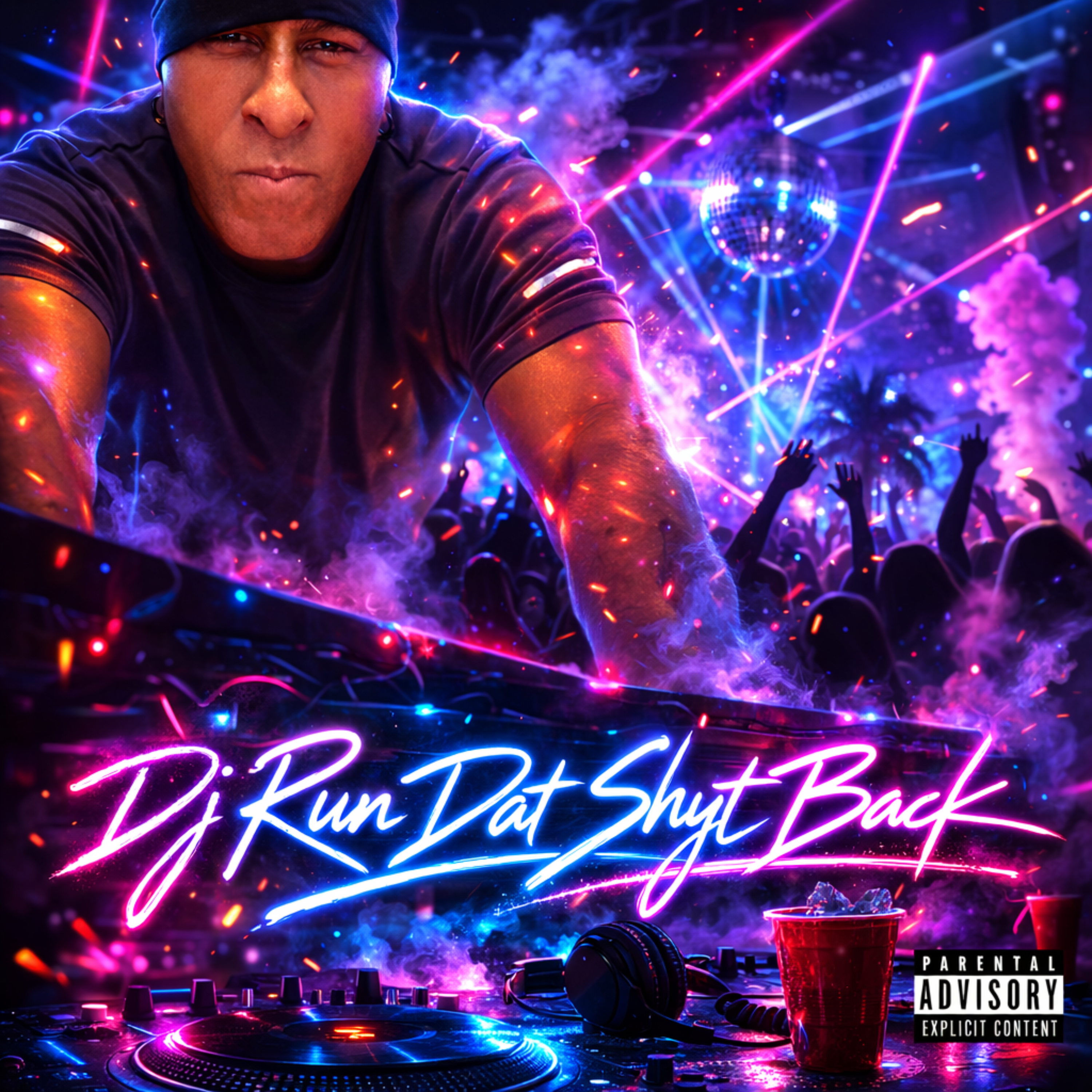 Dj Run Dat Shyt Back artwork