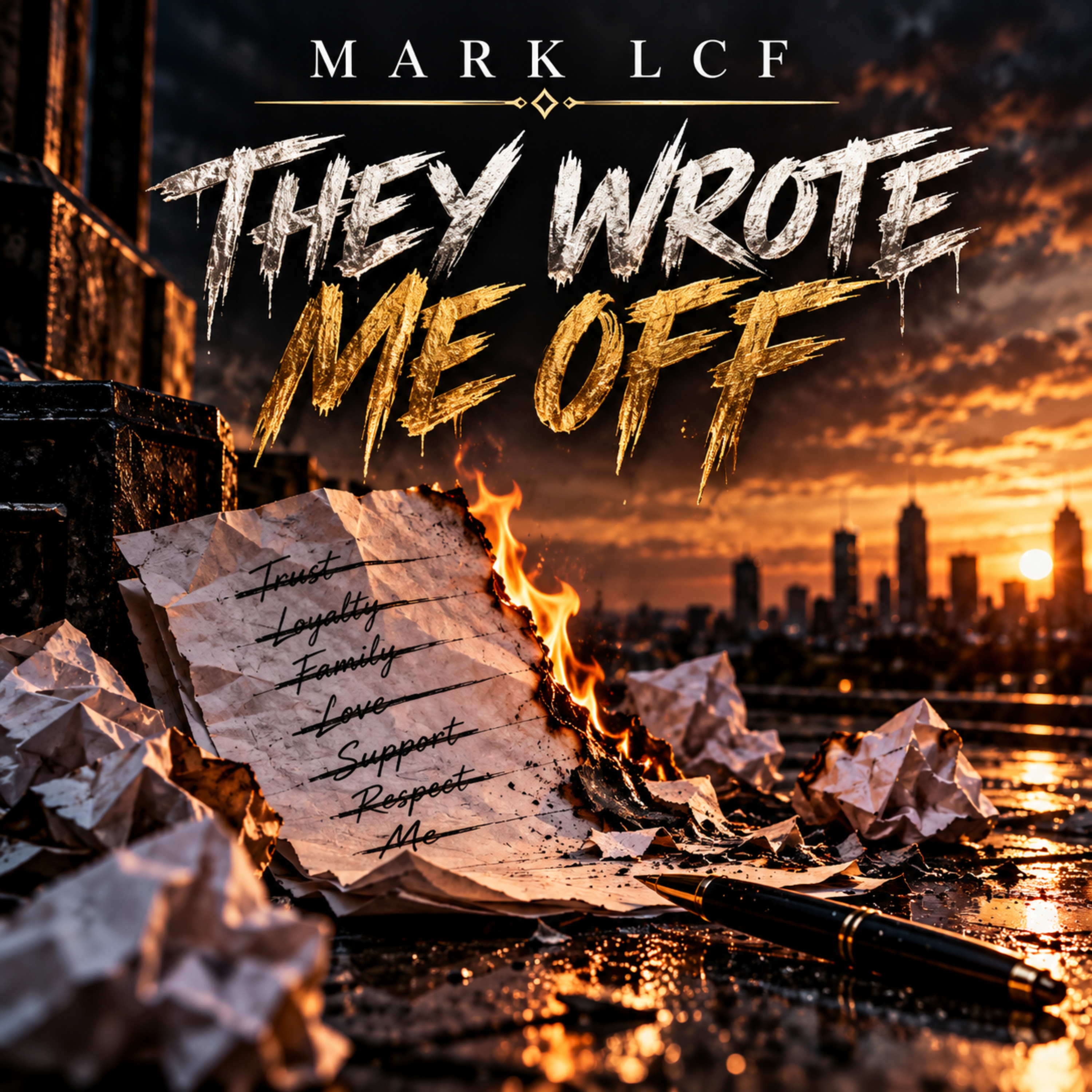 They Wrote Me Off by Mark LCF cover art