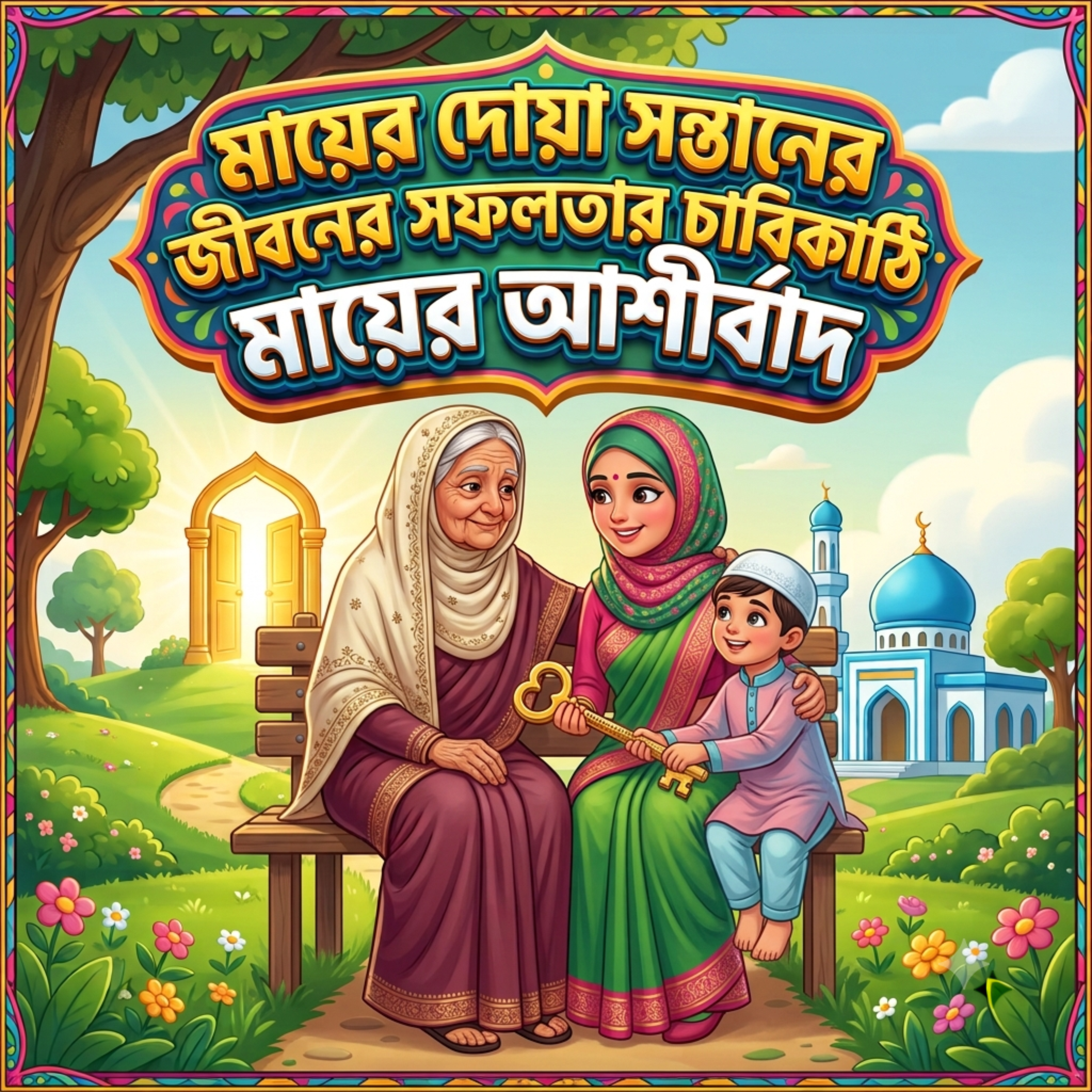 মায়ের দোয়া সন্তানের জীবনের সফলতার চাবিকাঠি মায়ের আশীর্বাদ Mayer Dowa Sontaner Jiboner Sofolotar Cabikathi Mayer Ashirbad by Mubin TusHar cover art