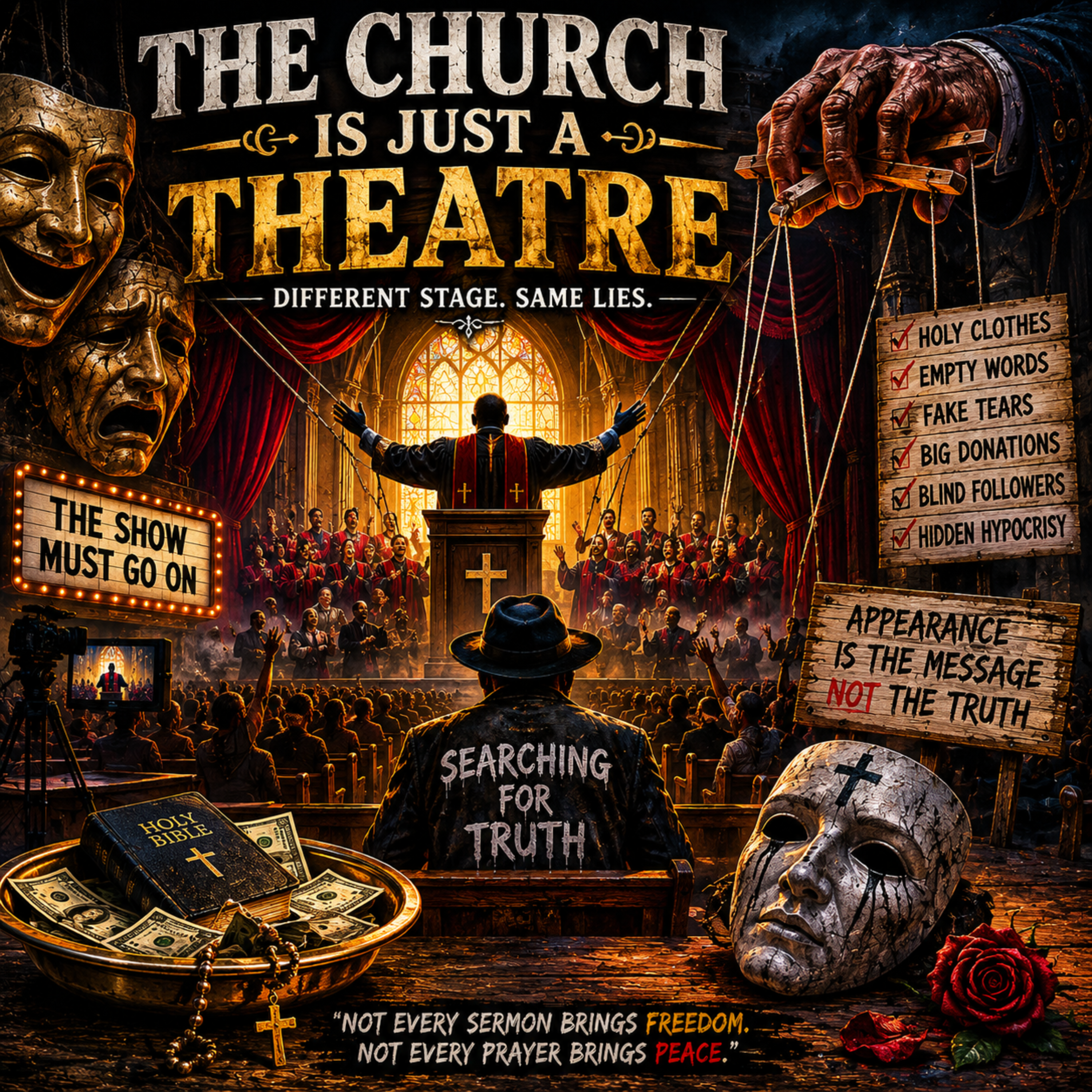 The Church Is Just a Theatre by Gospel & Blues Meets Country cover art