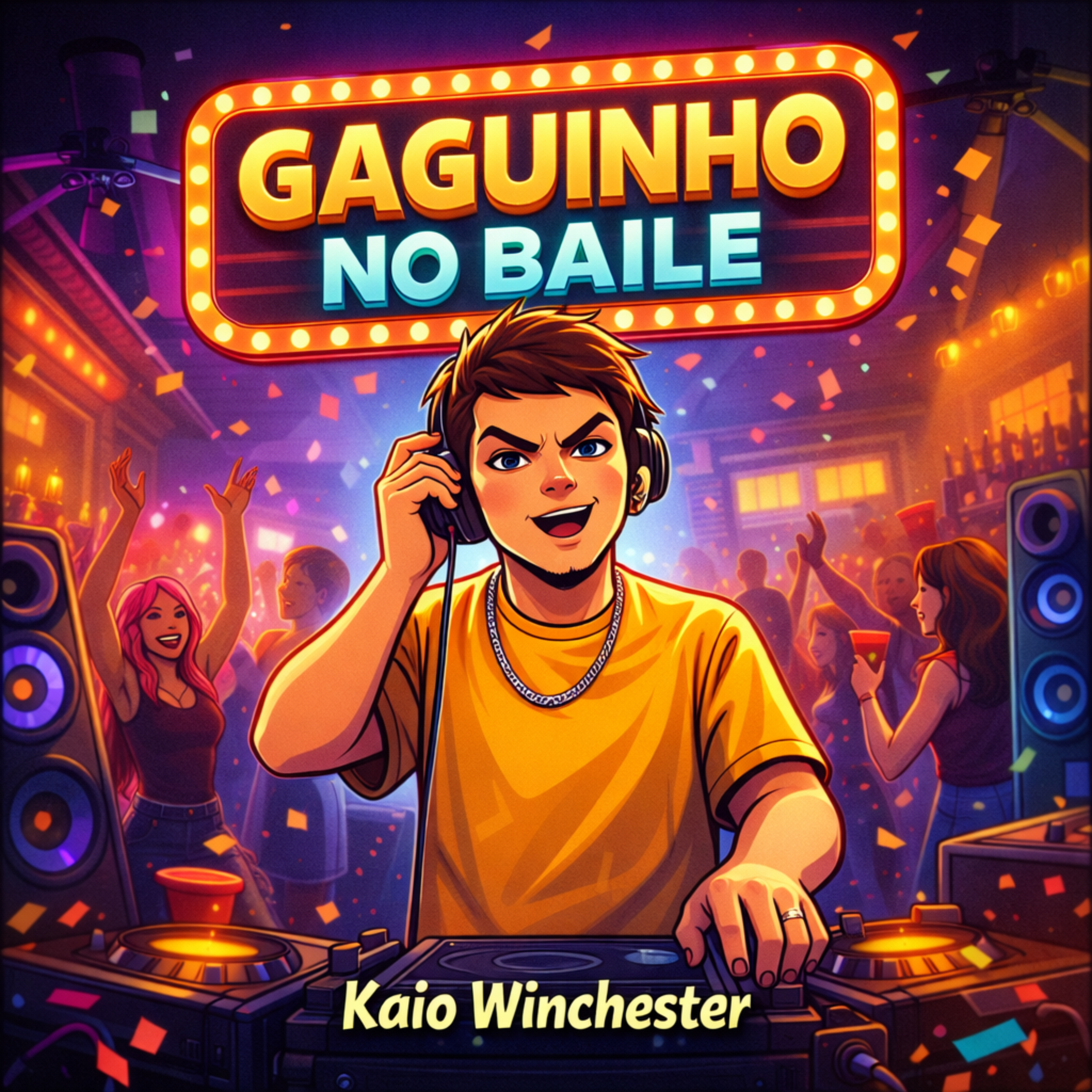 Gaguinho no baile artwork