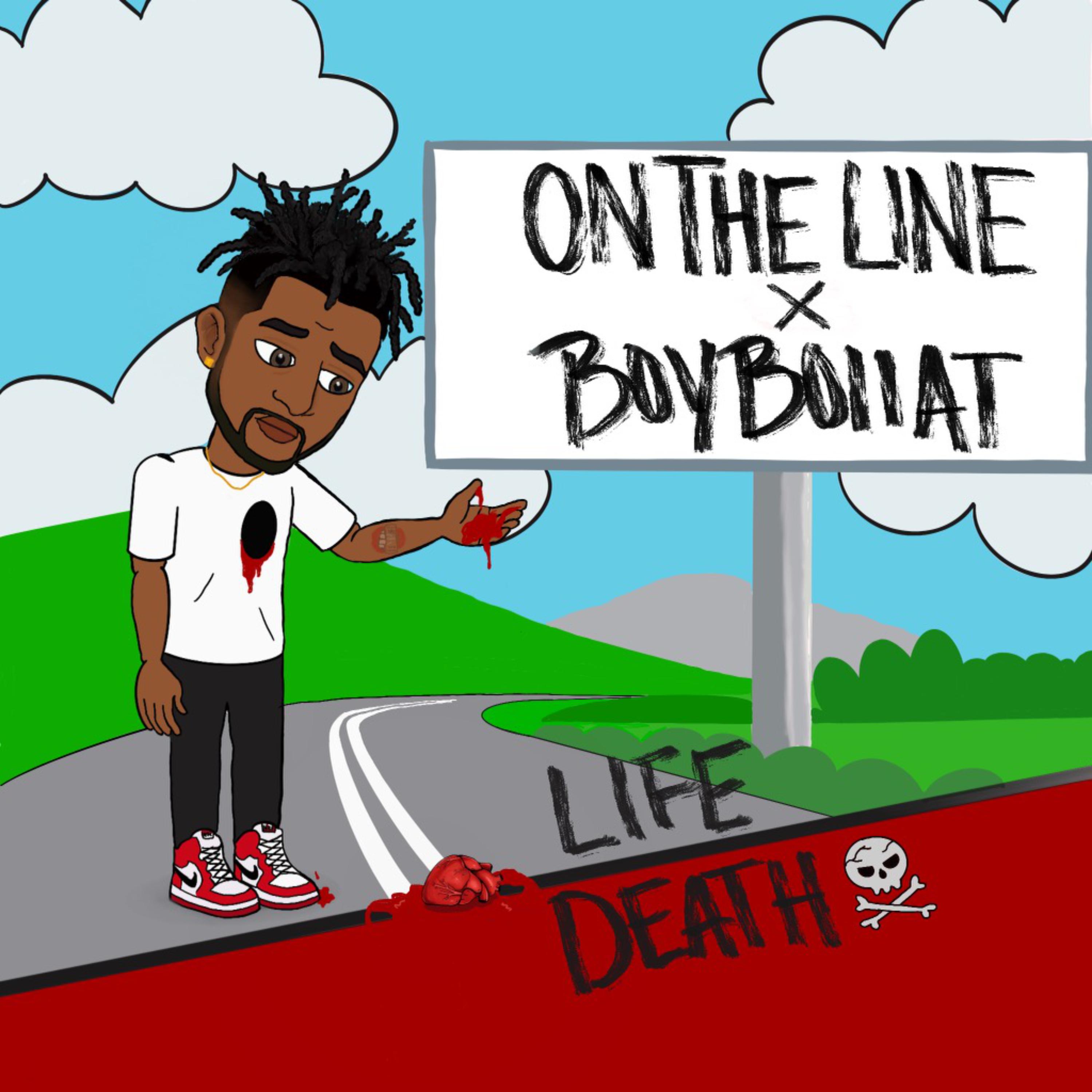 ON THE LINE artwork