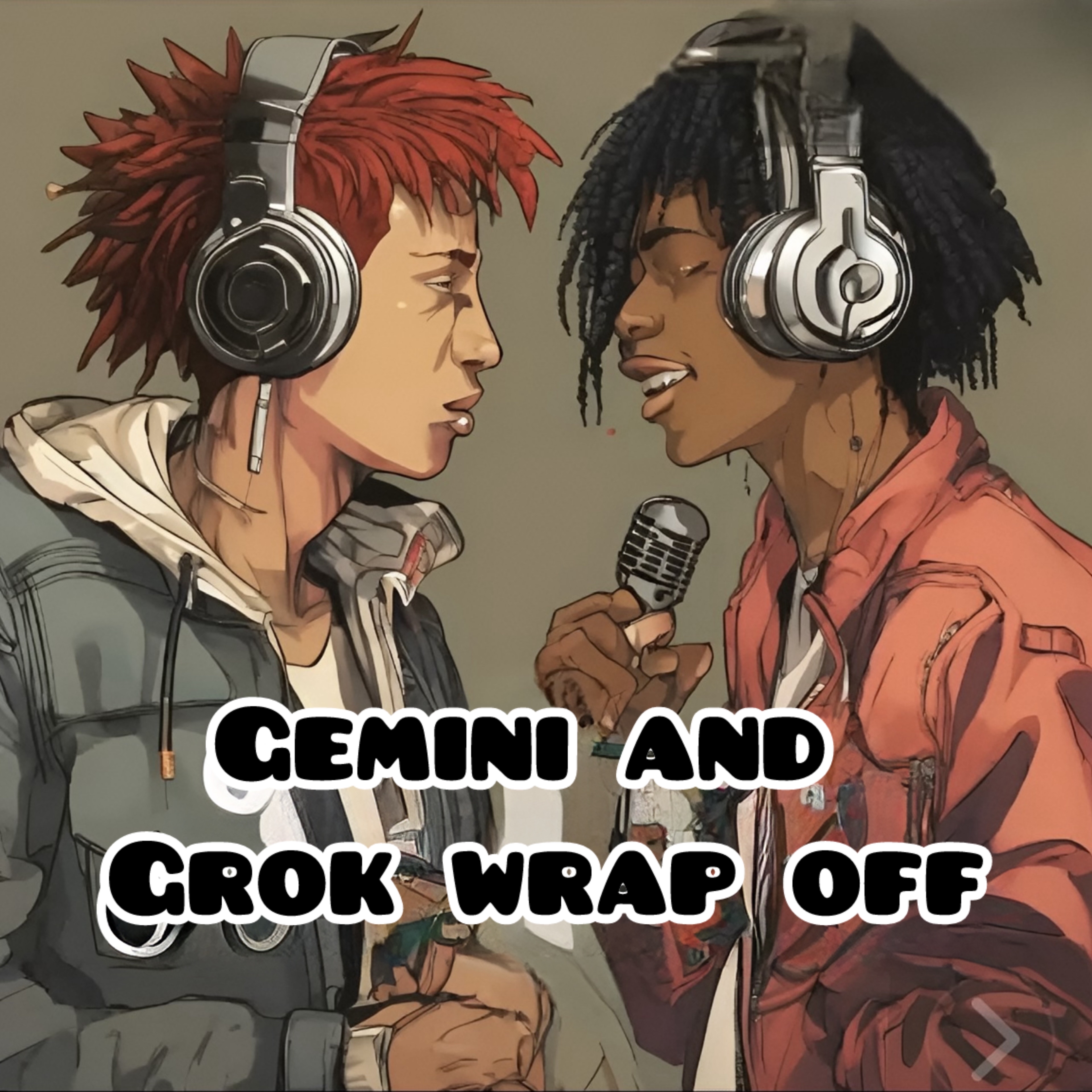 Gemini And Grok Wrap Off artwork