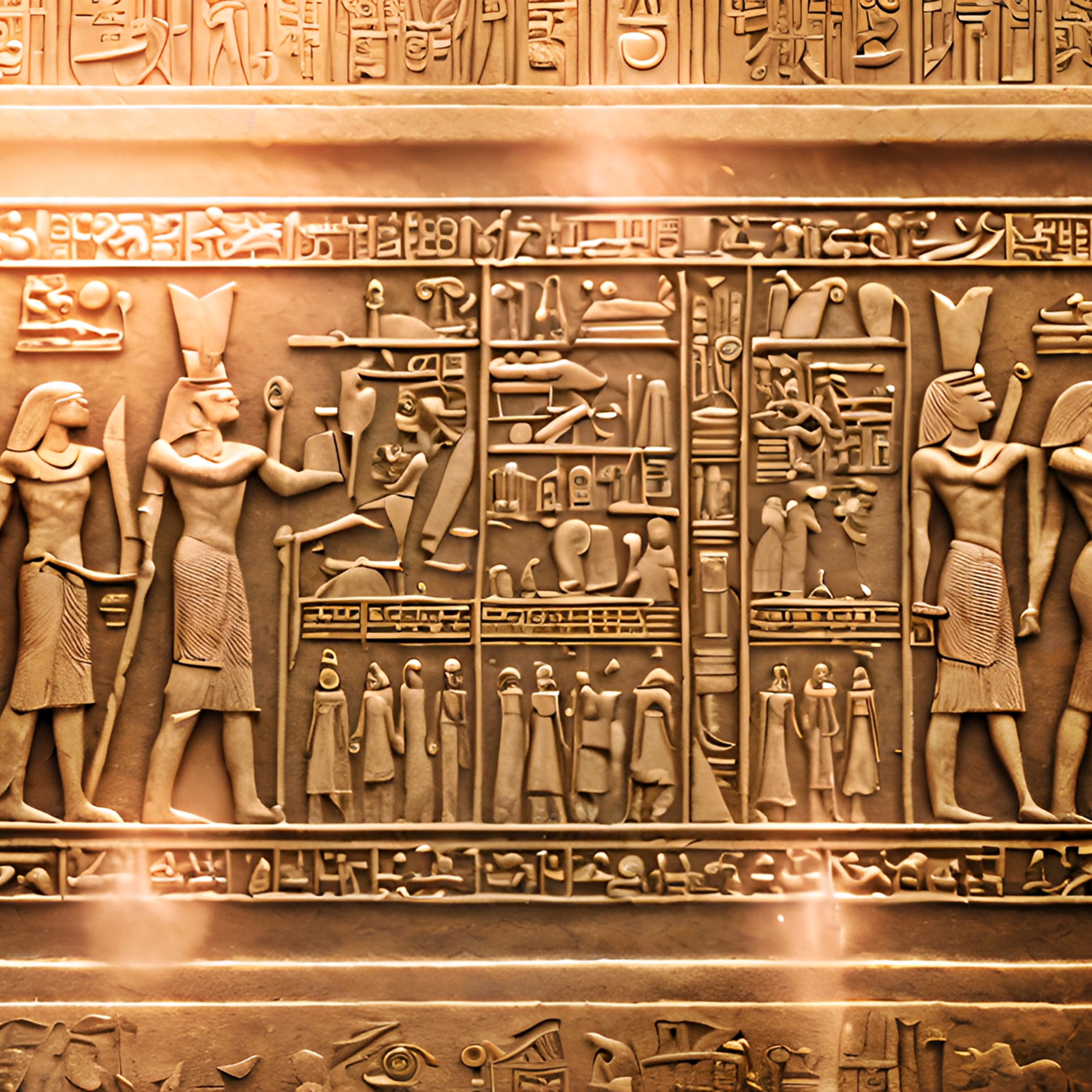 Hieroglyphs artwork