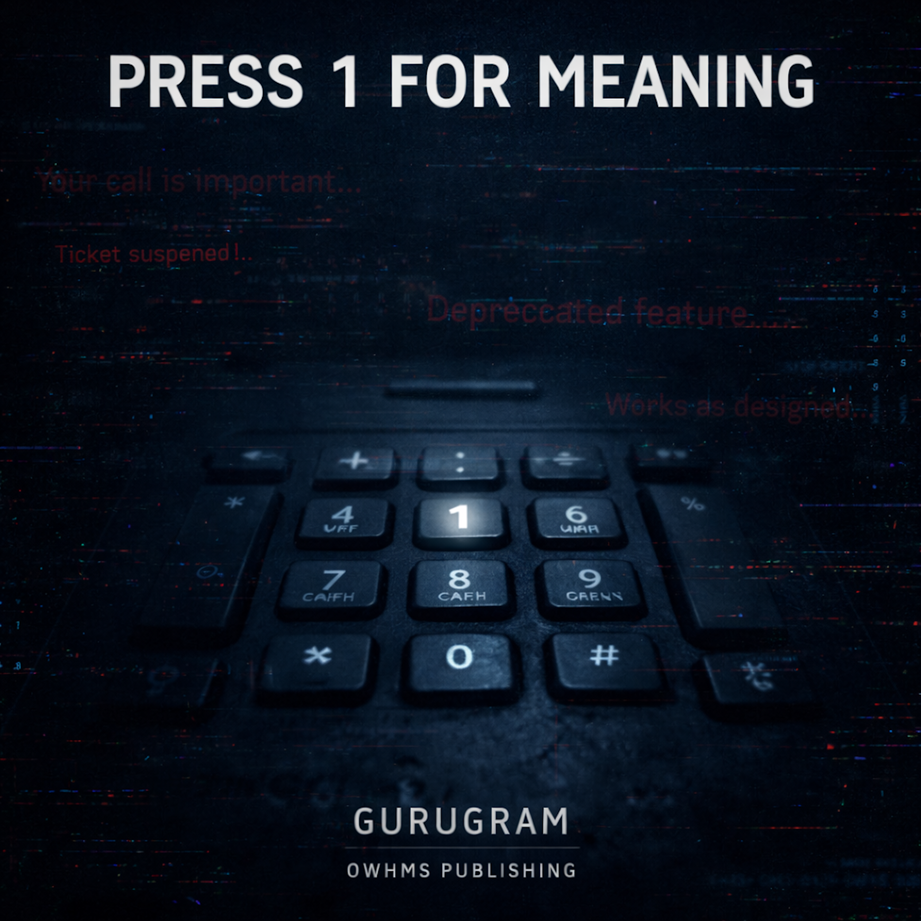 PRESS 1 FOR MEANING artwork