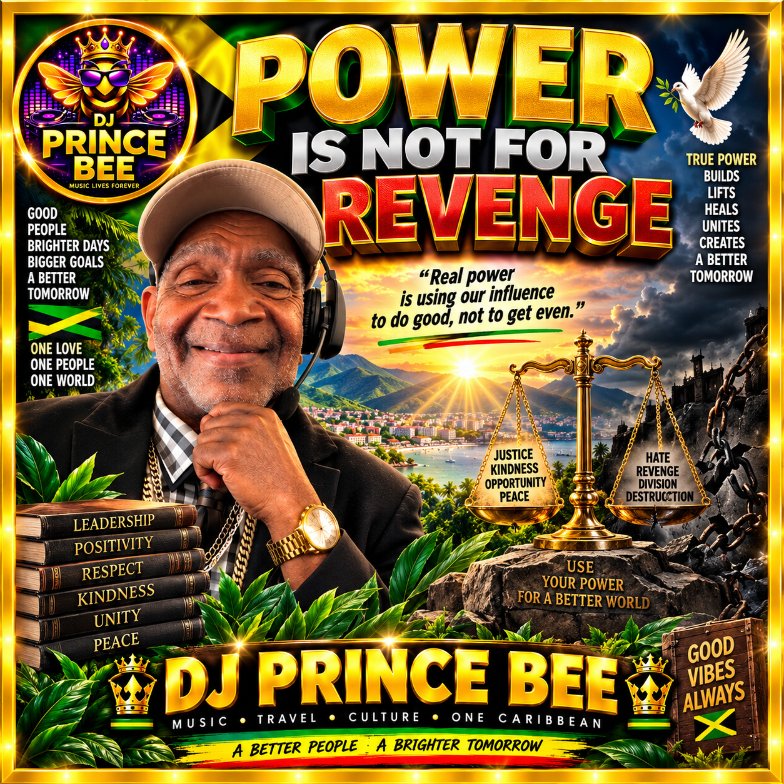 Power Is Not For Revenge by DJ PRINCE BEE cover art