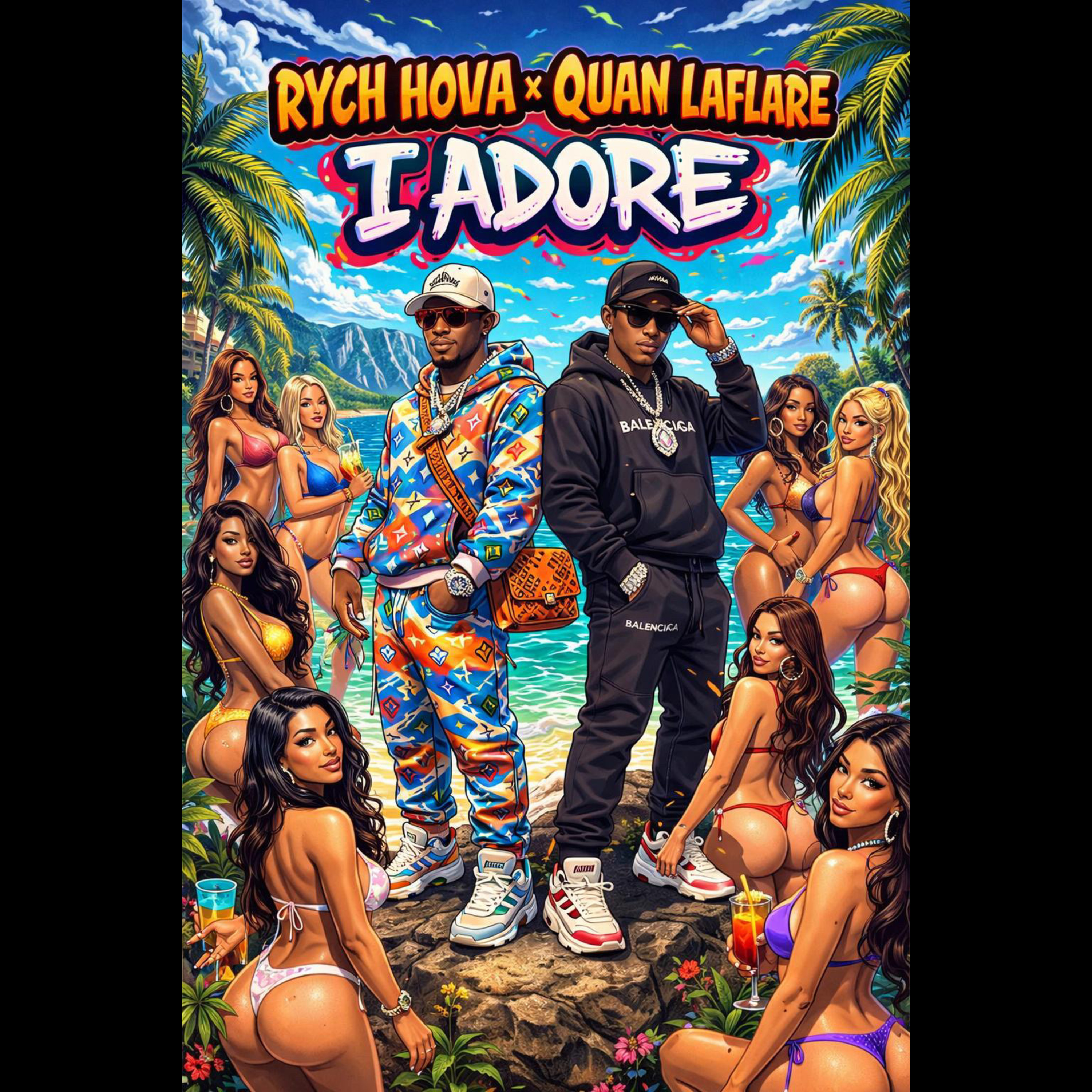 I ADORE by Rych Hova cover art