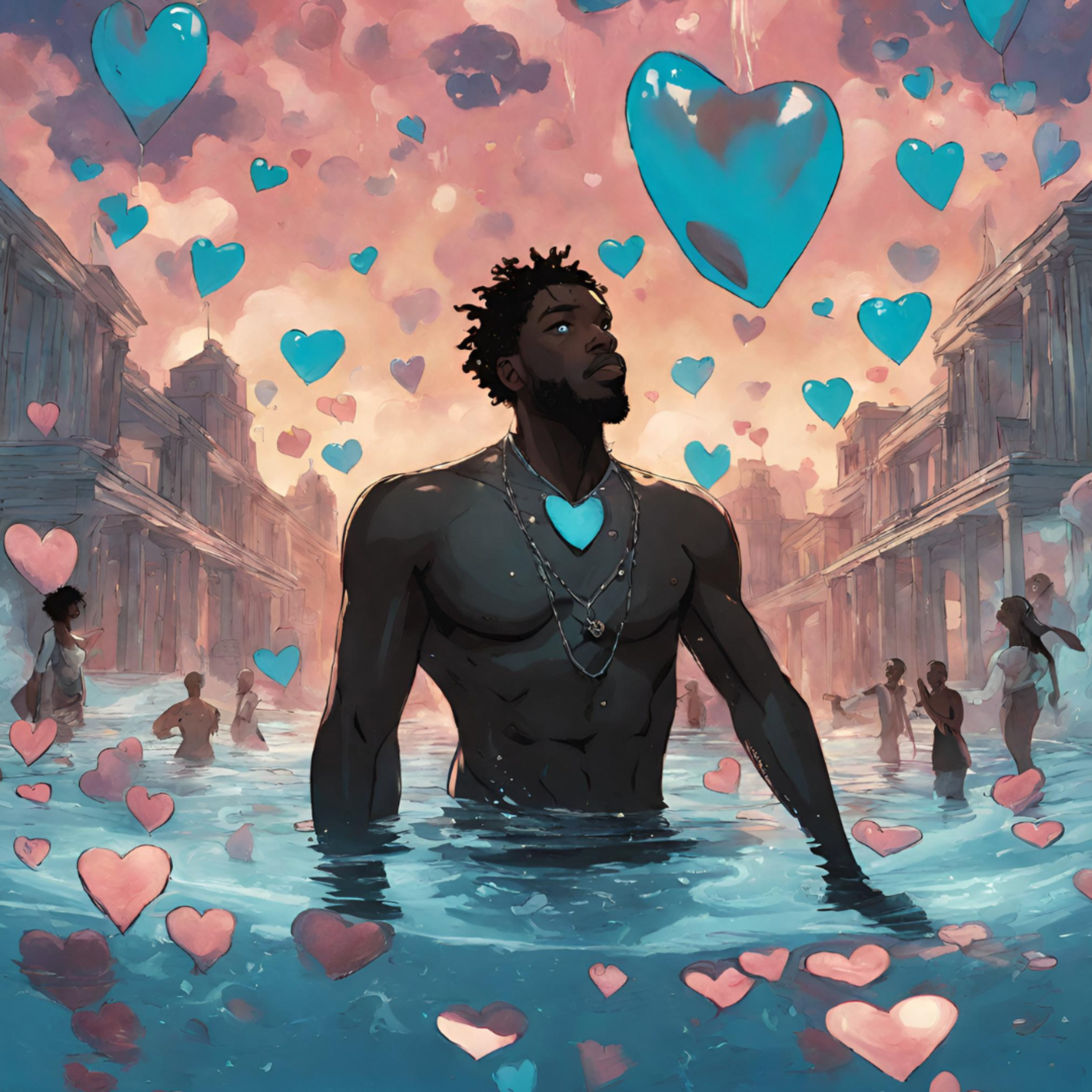 DROWNING OUT OF LOVE ! artwork
