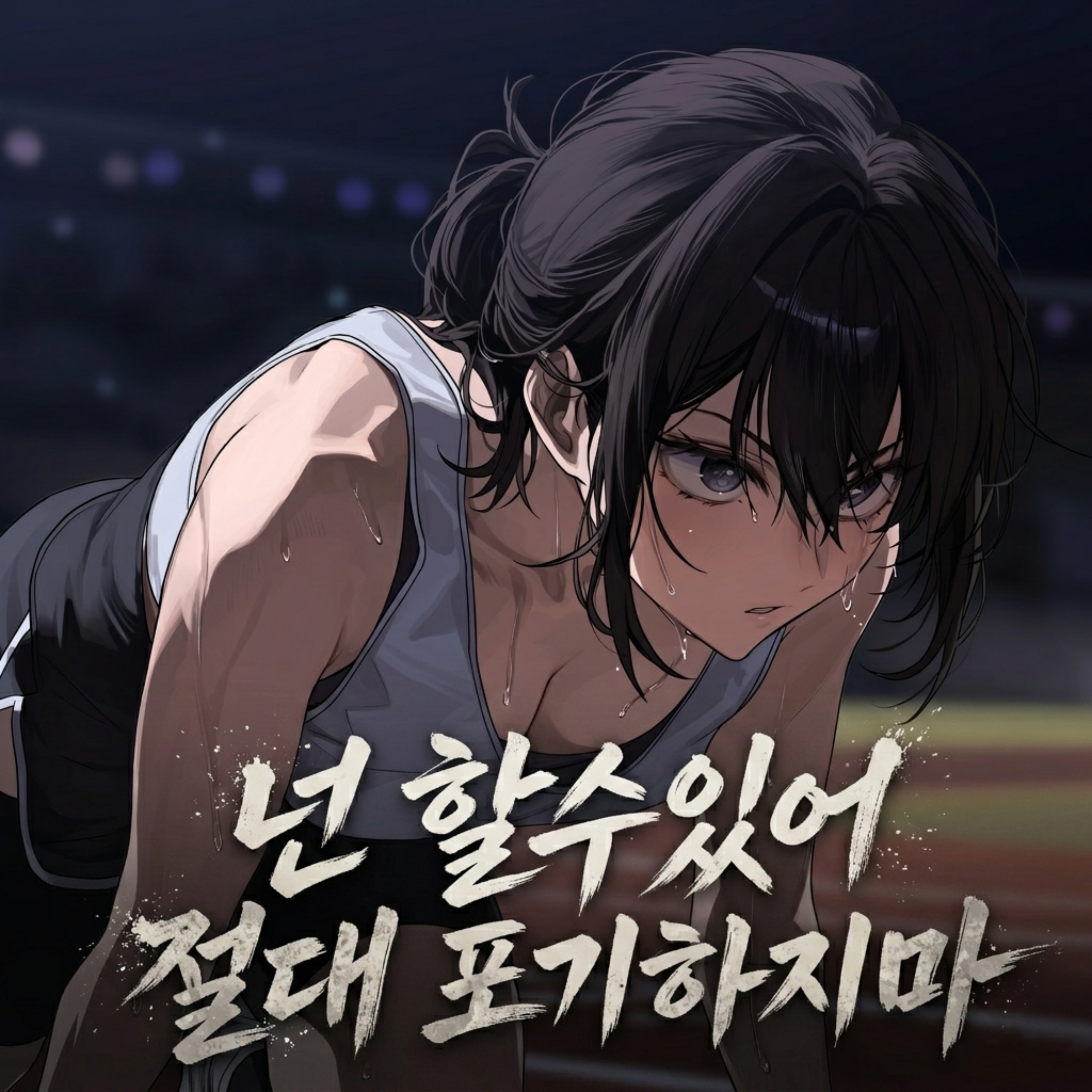 넌 할 수 있어 절대 포기하지 마 artwork