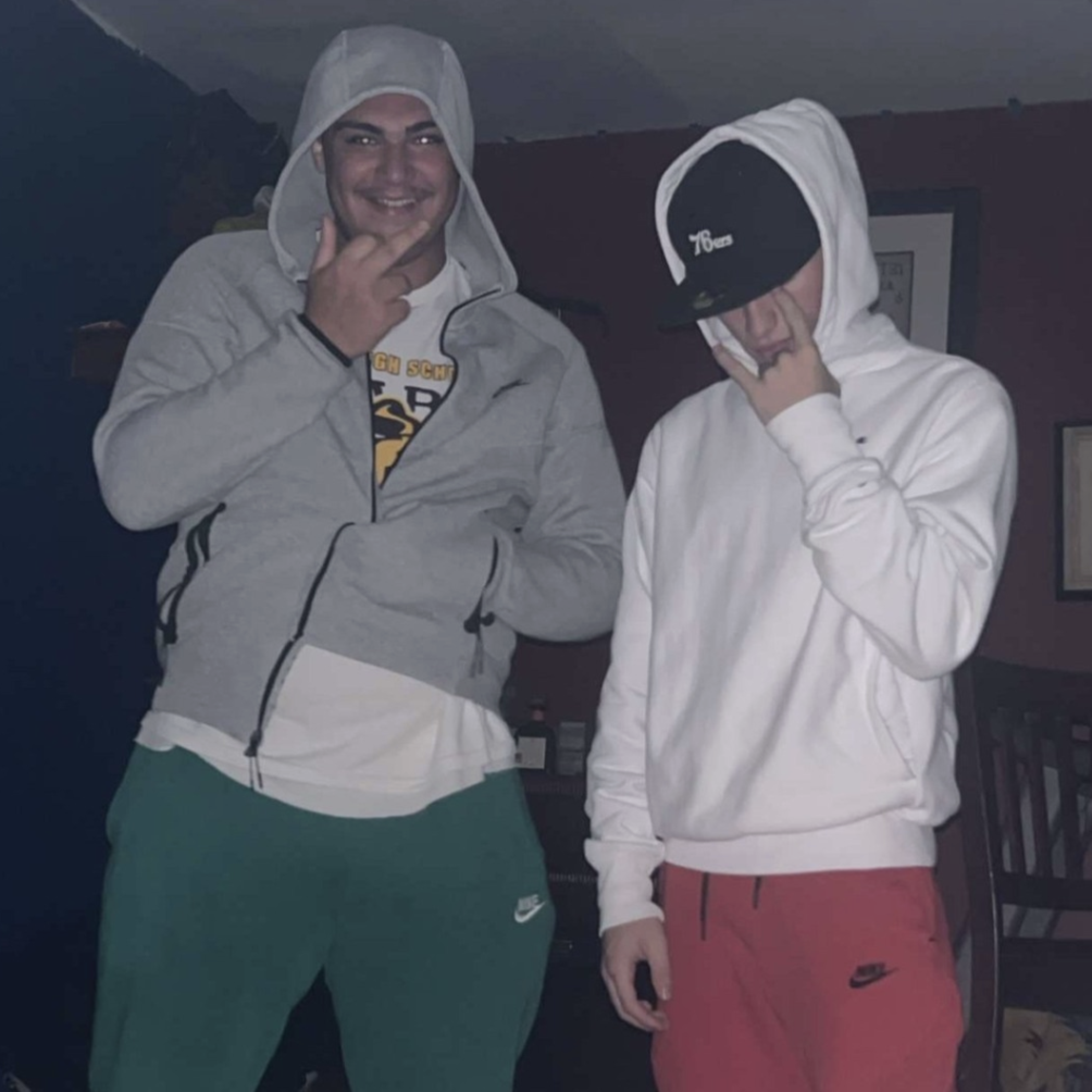 Dwayne and Bron artwork