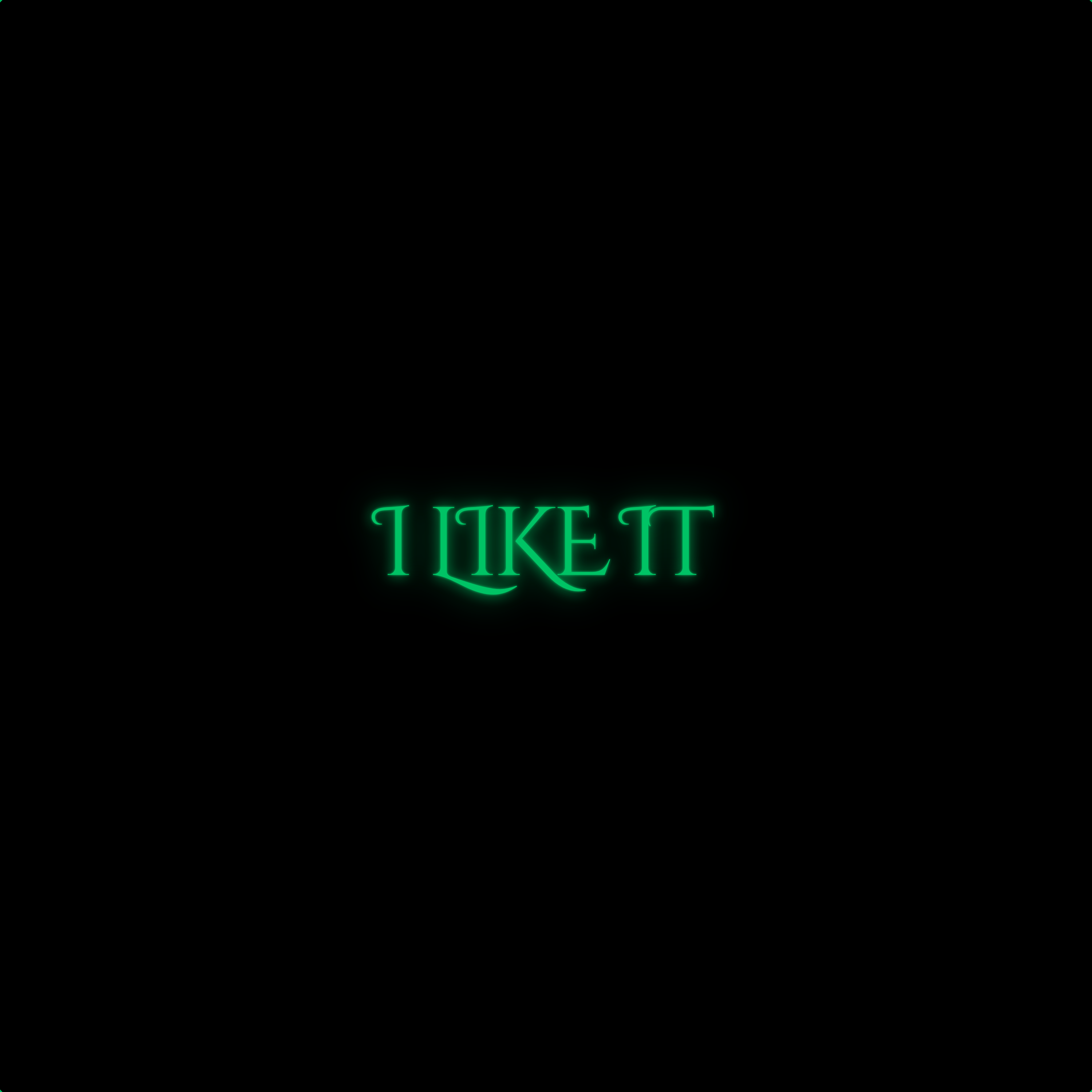I like it artwork
