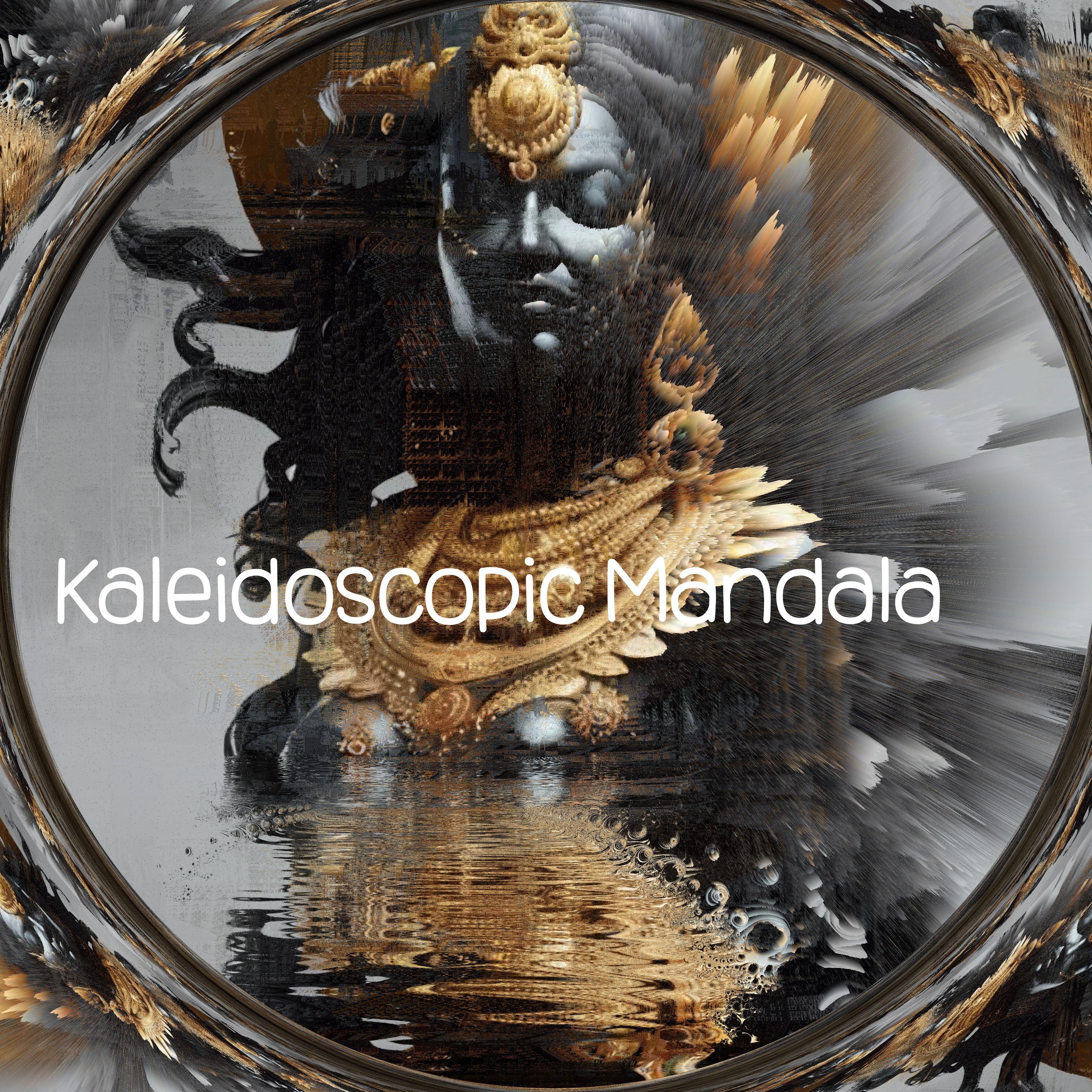 Kaleidoscopic Mandala artwork