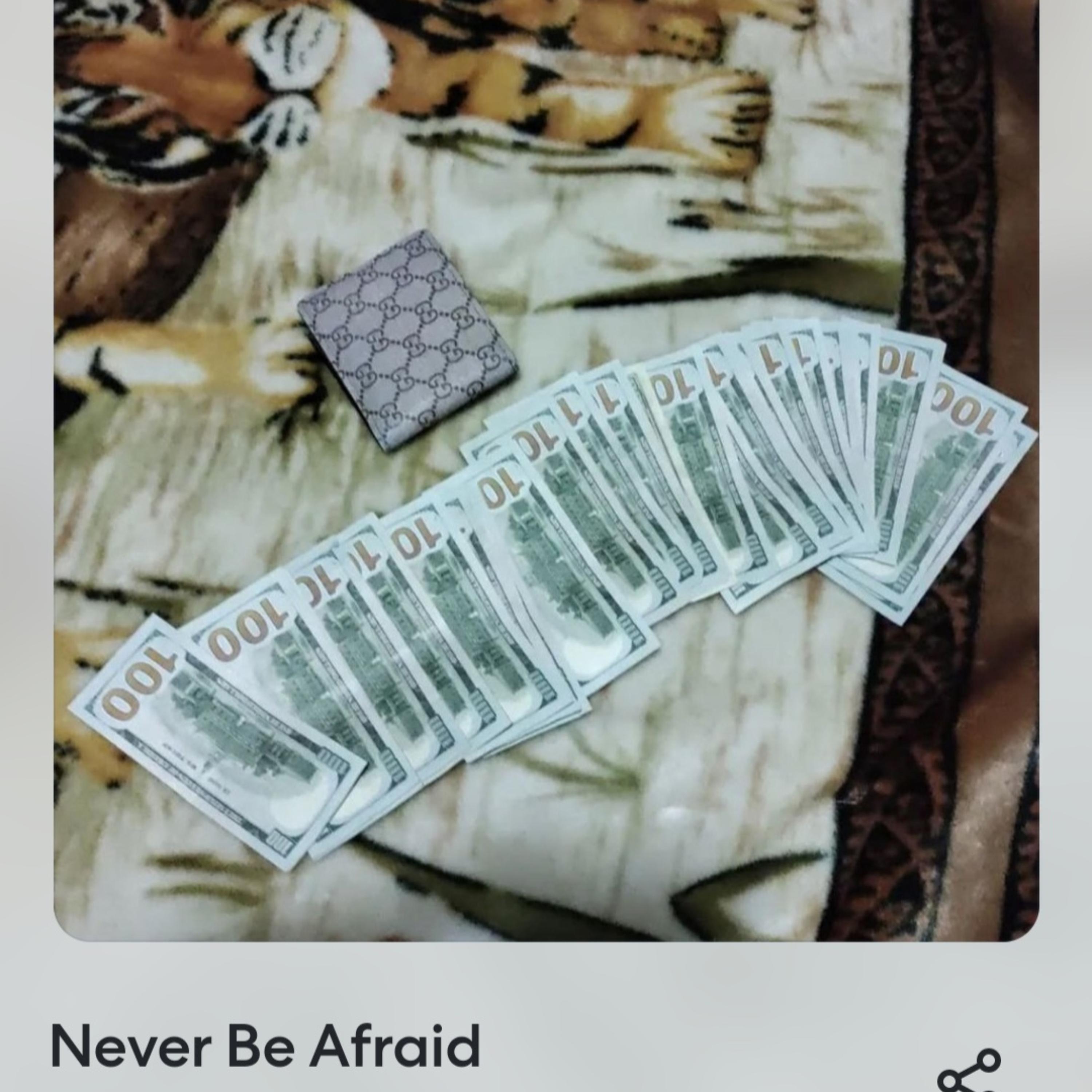 Never Be Afraid by Fluent The Alien cover art