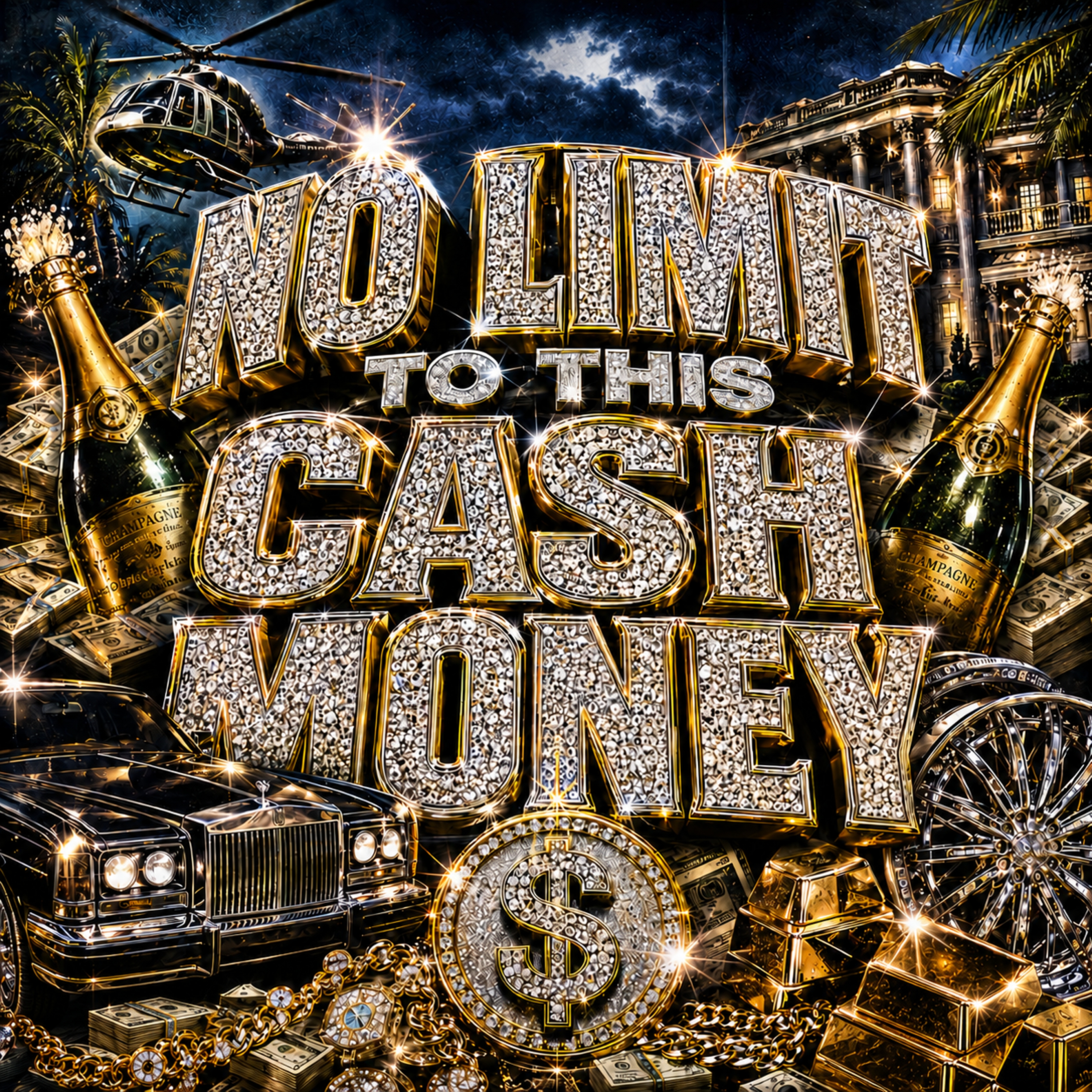 No Limit to this Cash Money by Teddy Rozay cover art