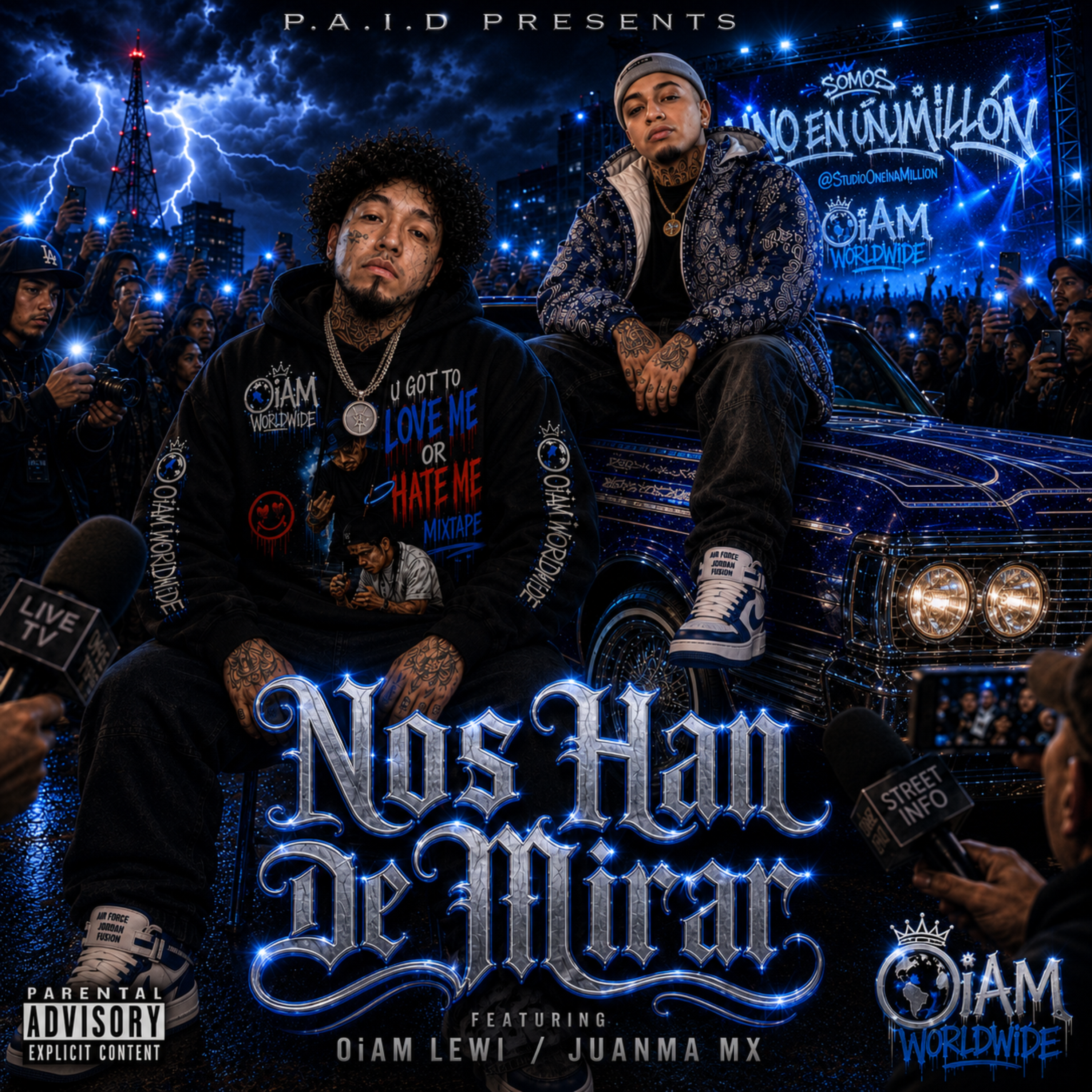 Nos Han De Mirar by OiAM Lewi cover art
