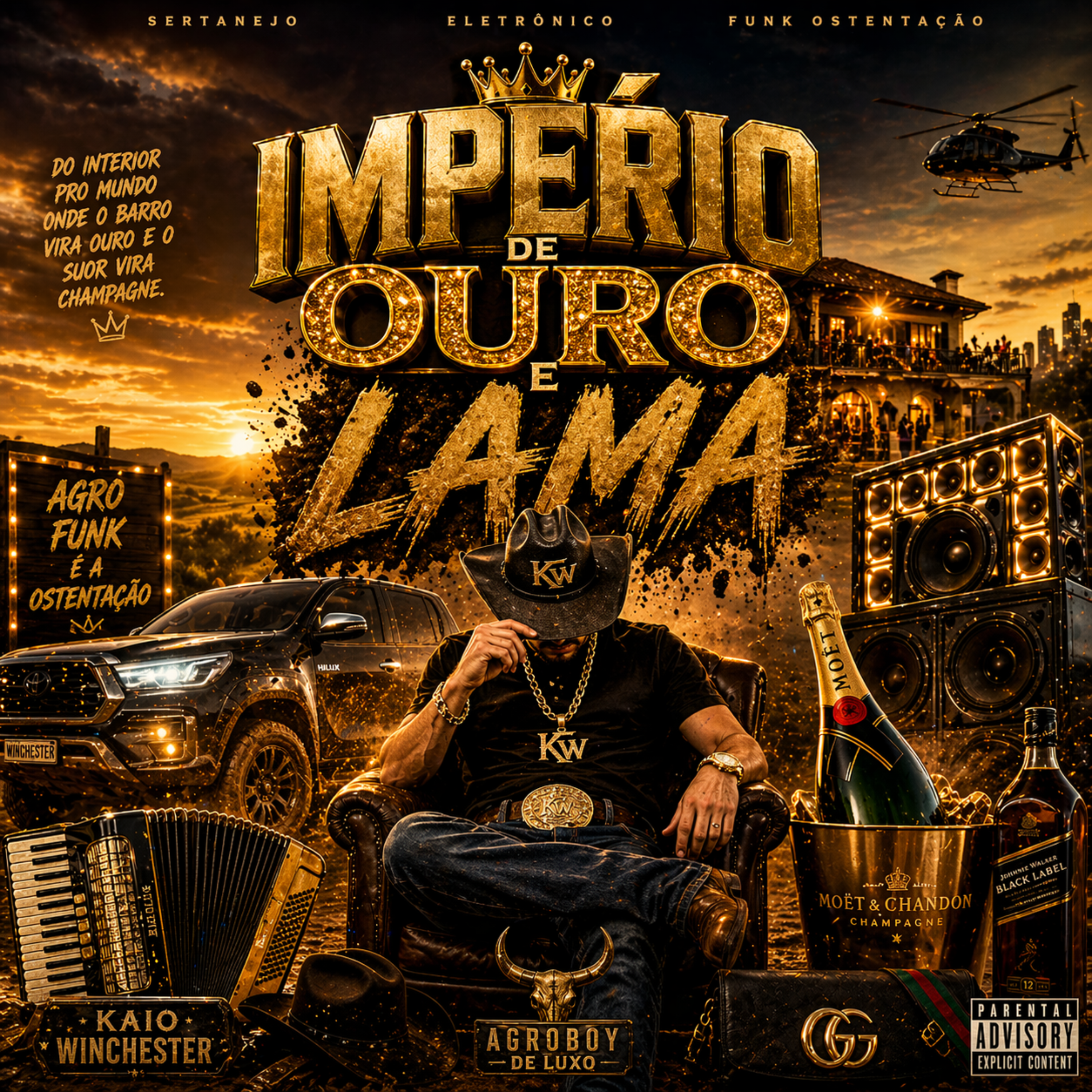 Império de ouro e lama artwork