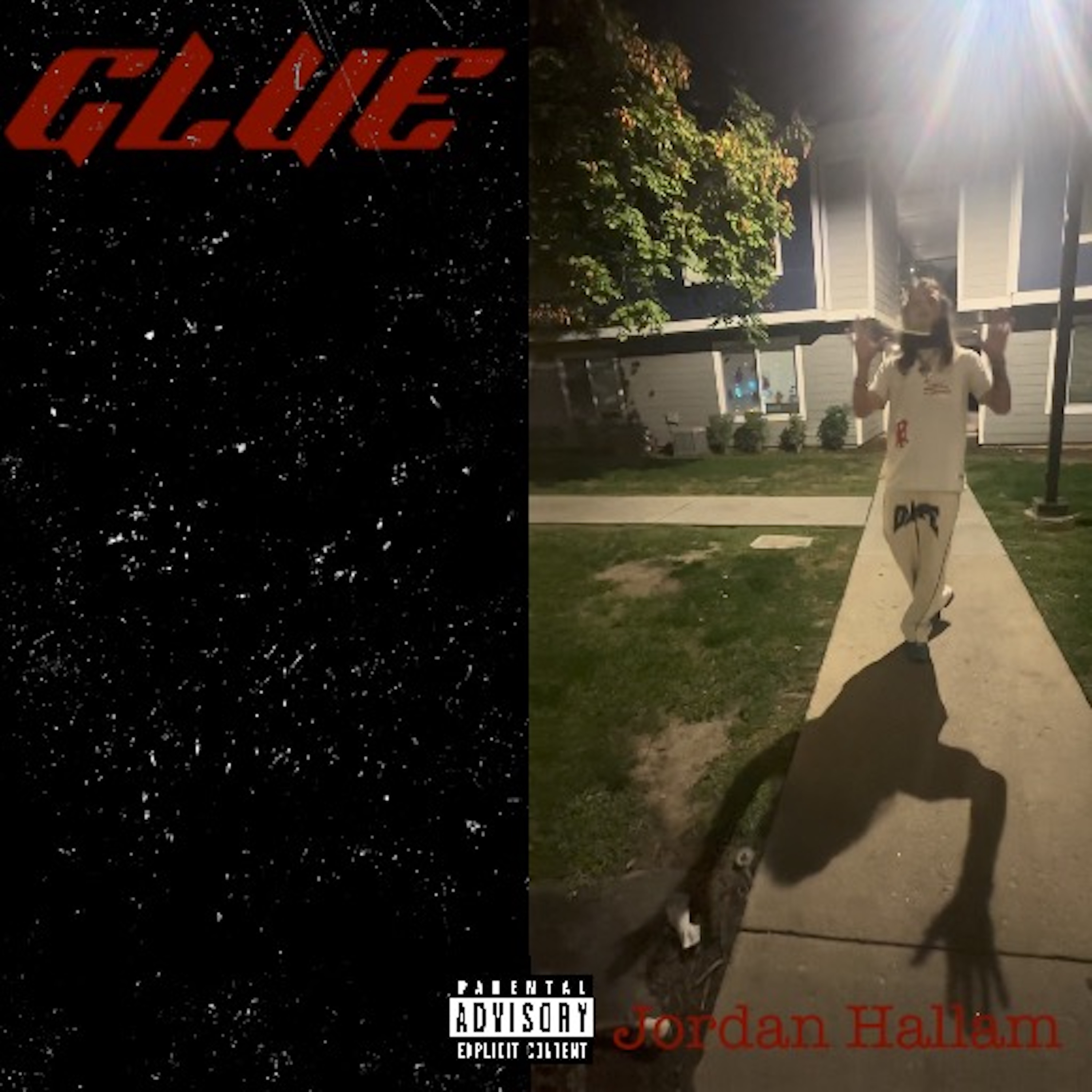 GLUE by Jordan Hallam cover art