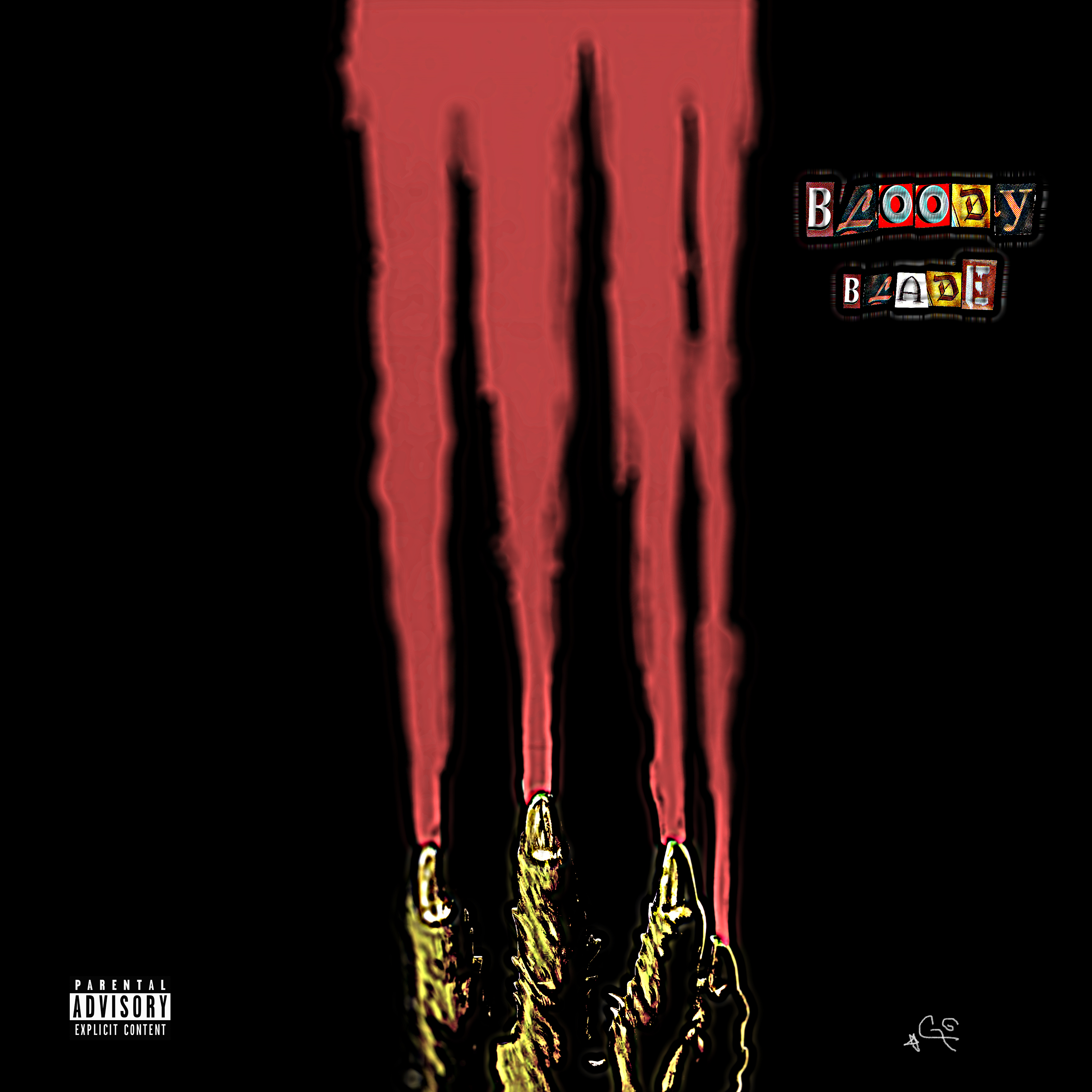 Bloody blade artwork