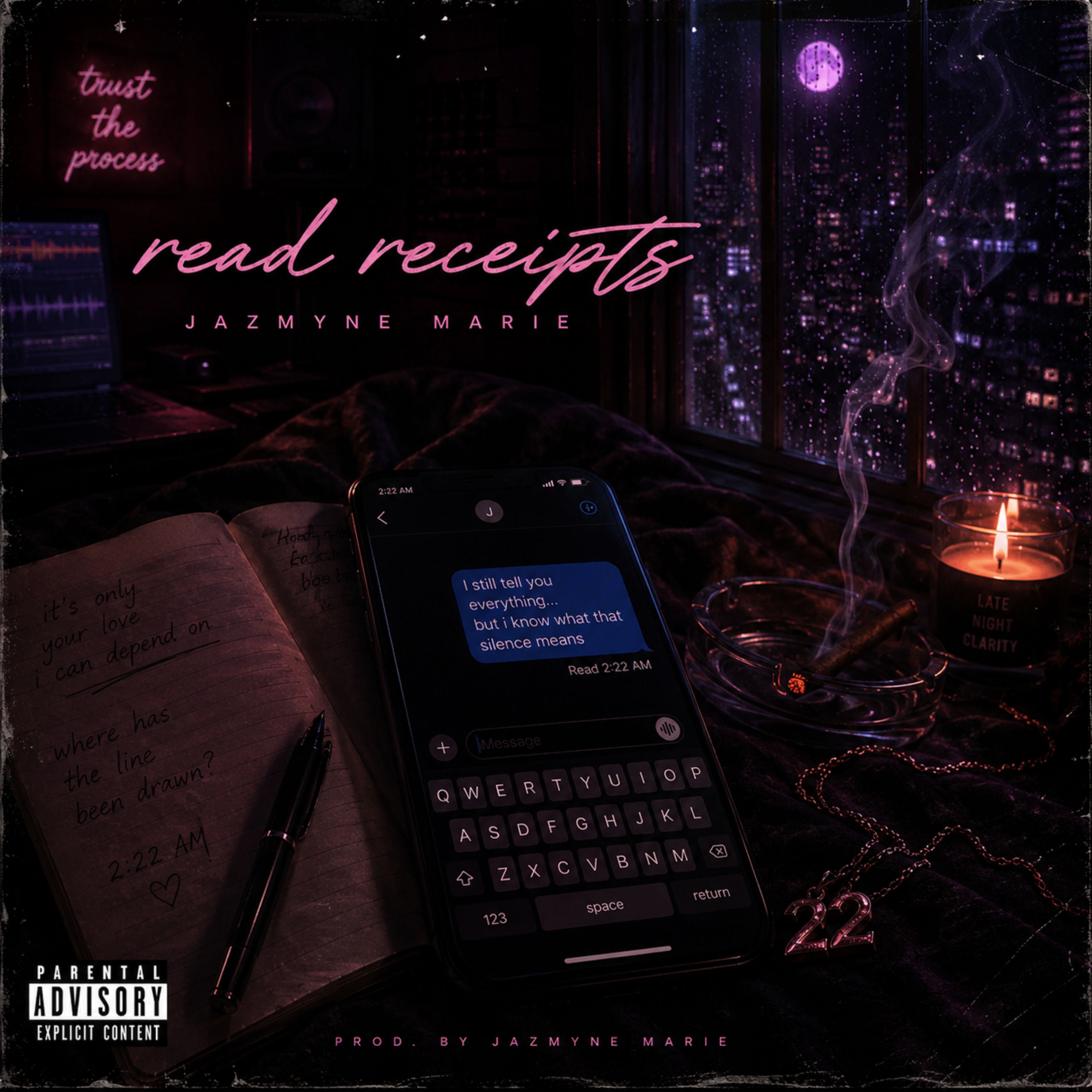 read receipts by Jazmyne Marie cover art