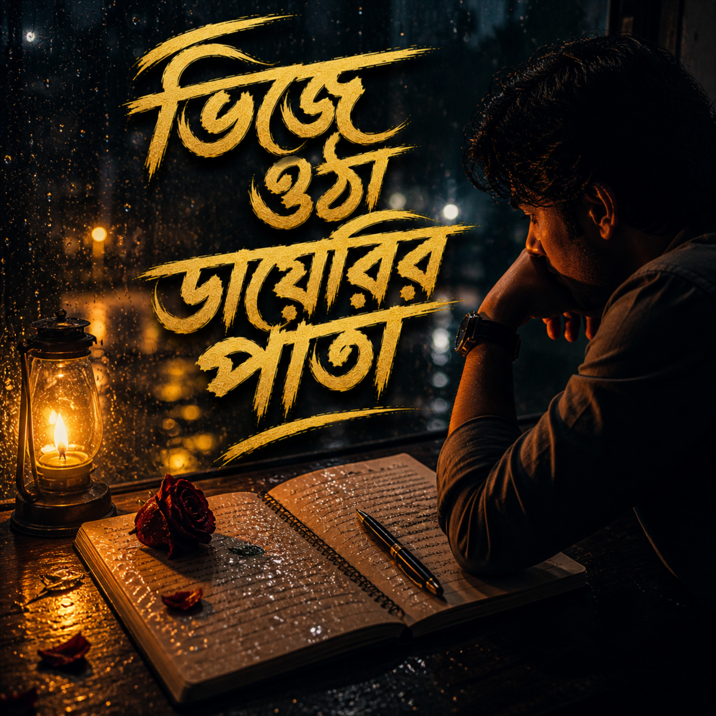 ভিজে ওঠা ডায়েরির পাতা (Vije Otha Diaryr Pata) artwork