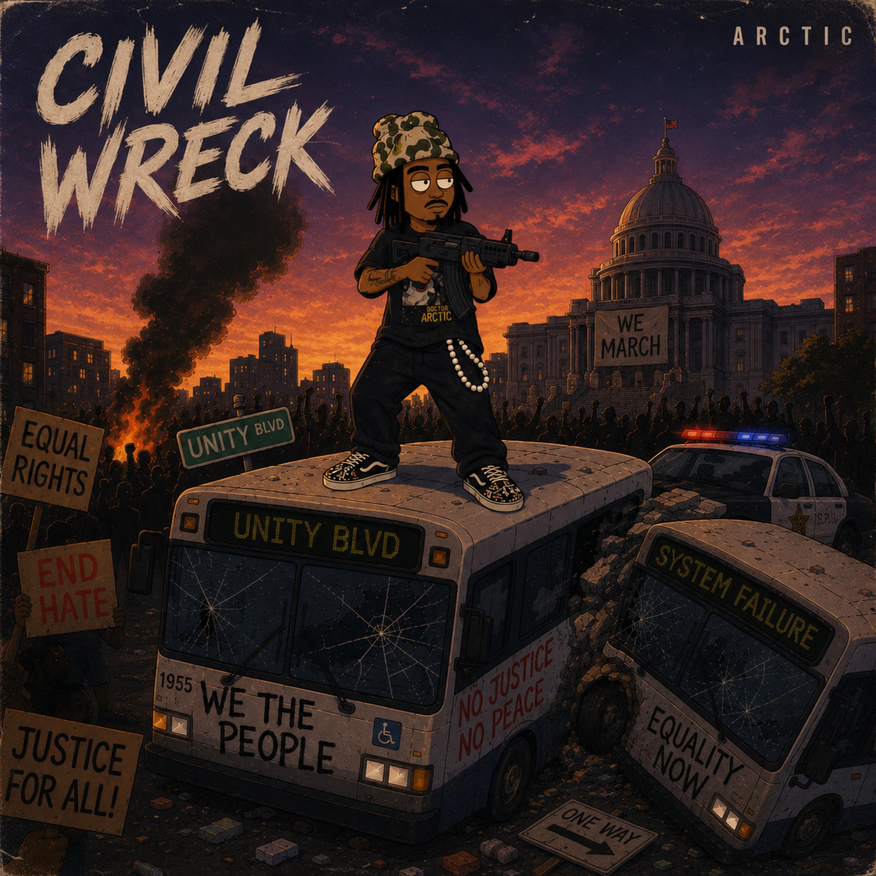 Civil wreck by Si6ix cover art