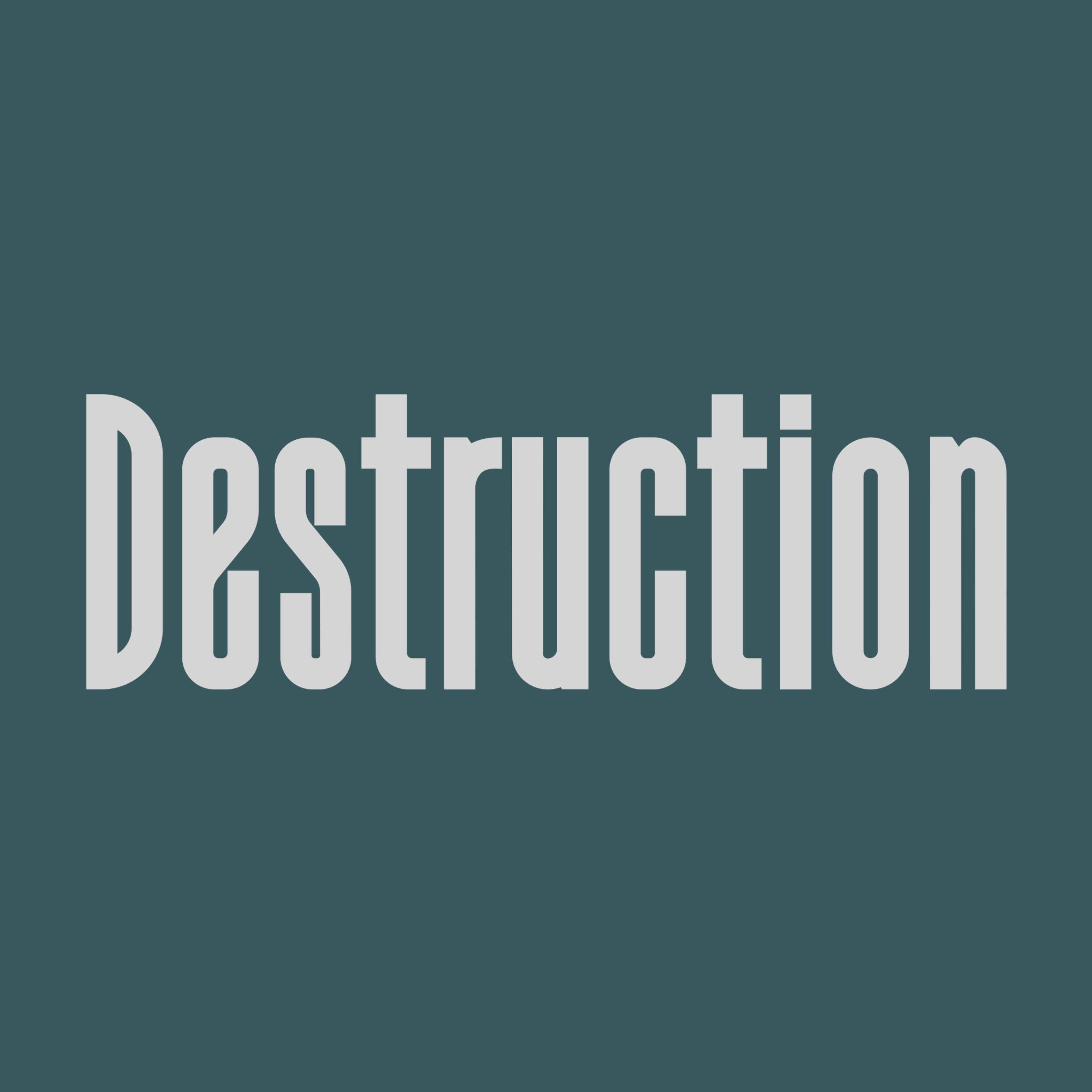 Destruction artwork