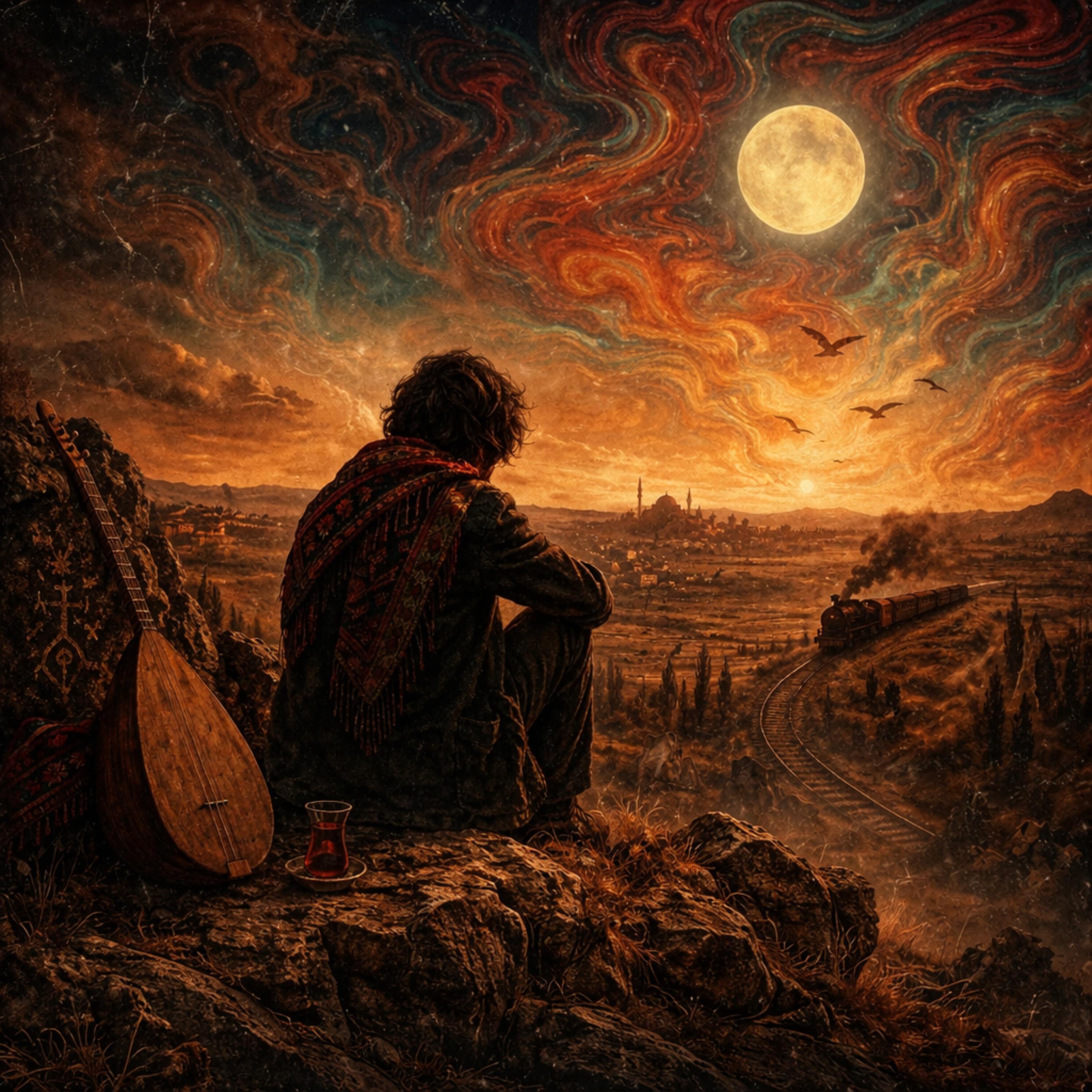 Gurbetin Dumanı | Psychedelic Anatolian Rock artwork