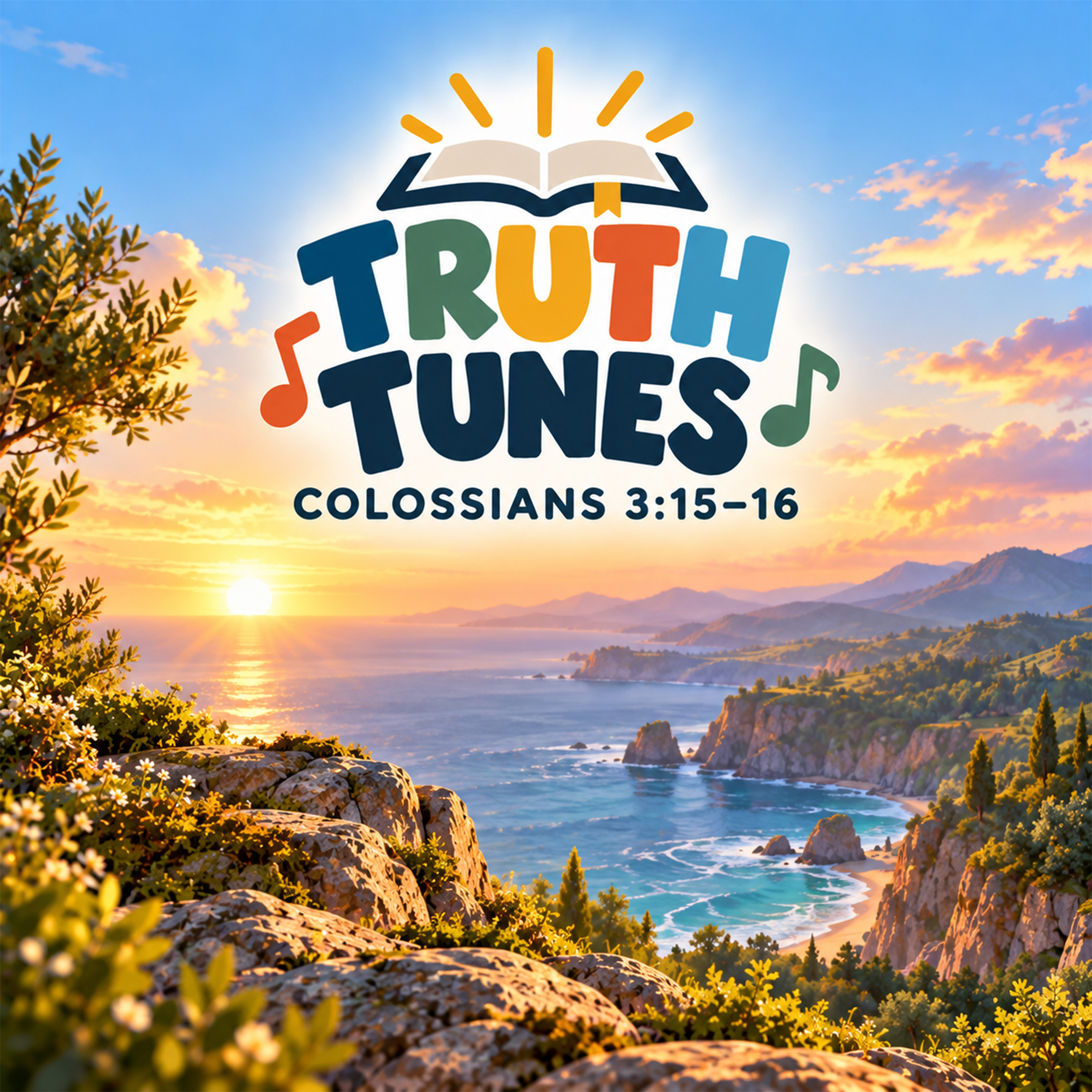 Colossians 3:15-16 by Truth Tunes cover art