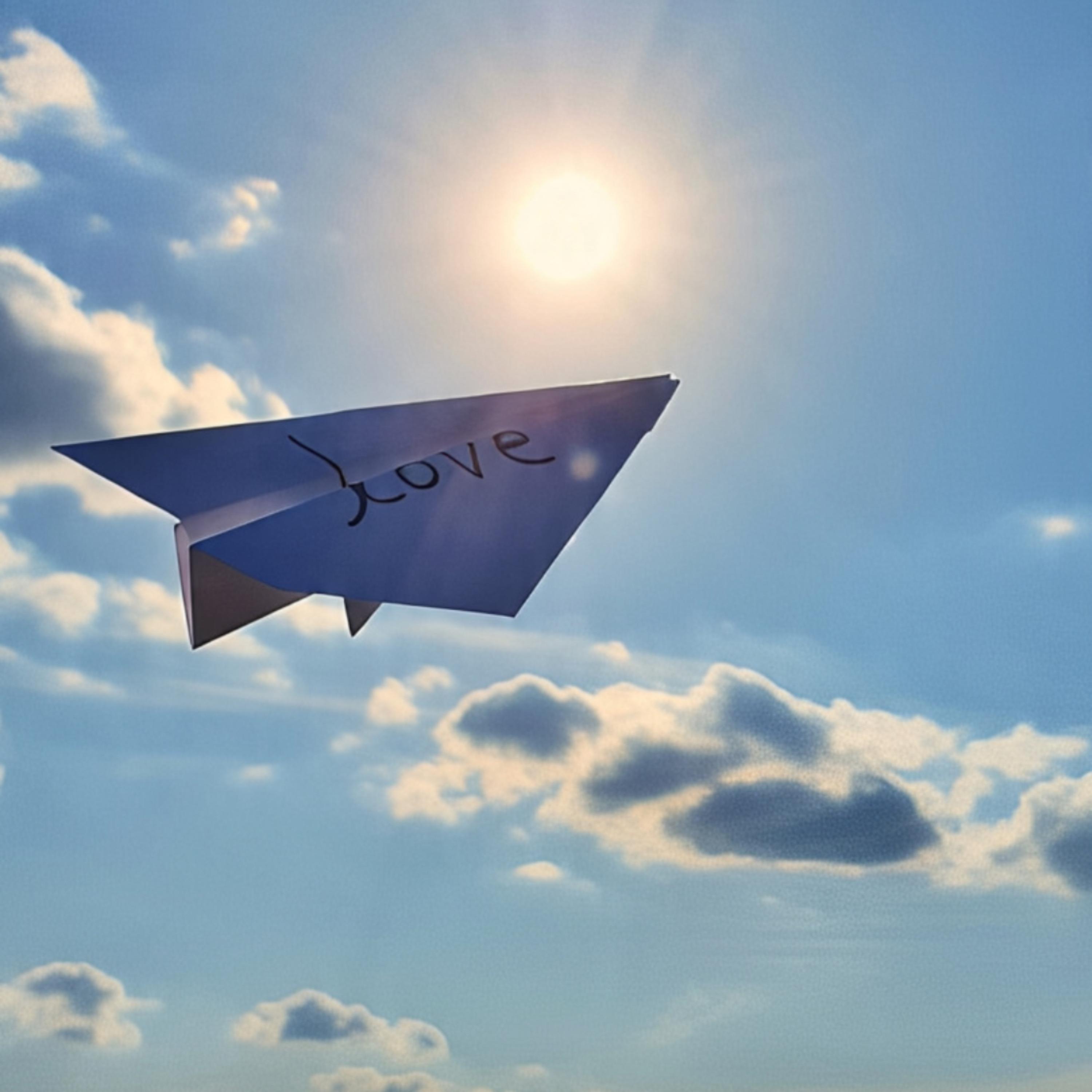 Love Letters Turned Paper Airplanes artwork