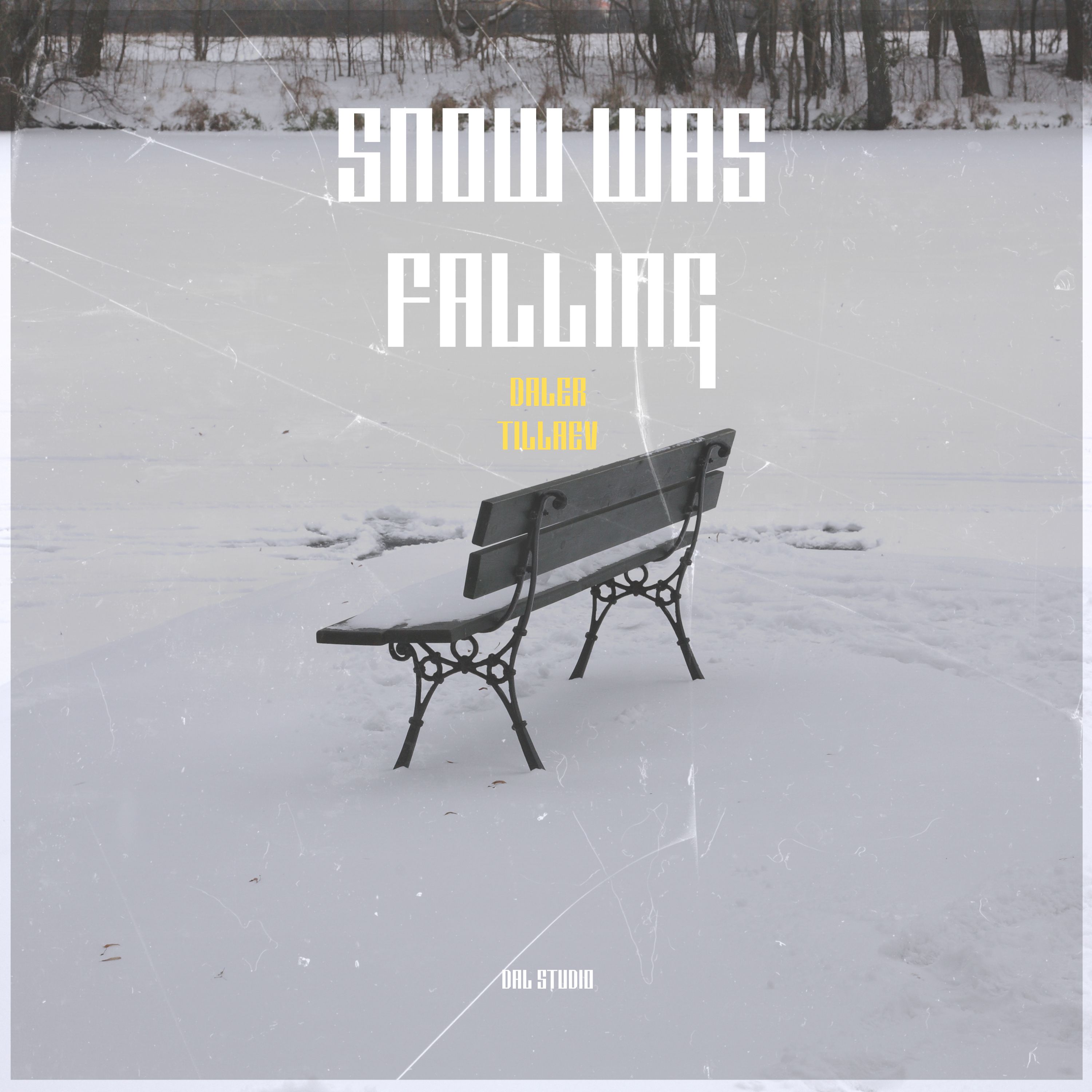 Snow was falling artwork