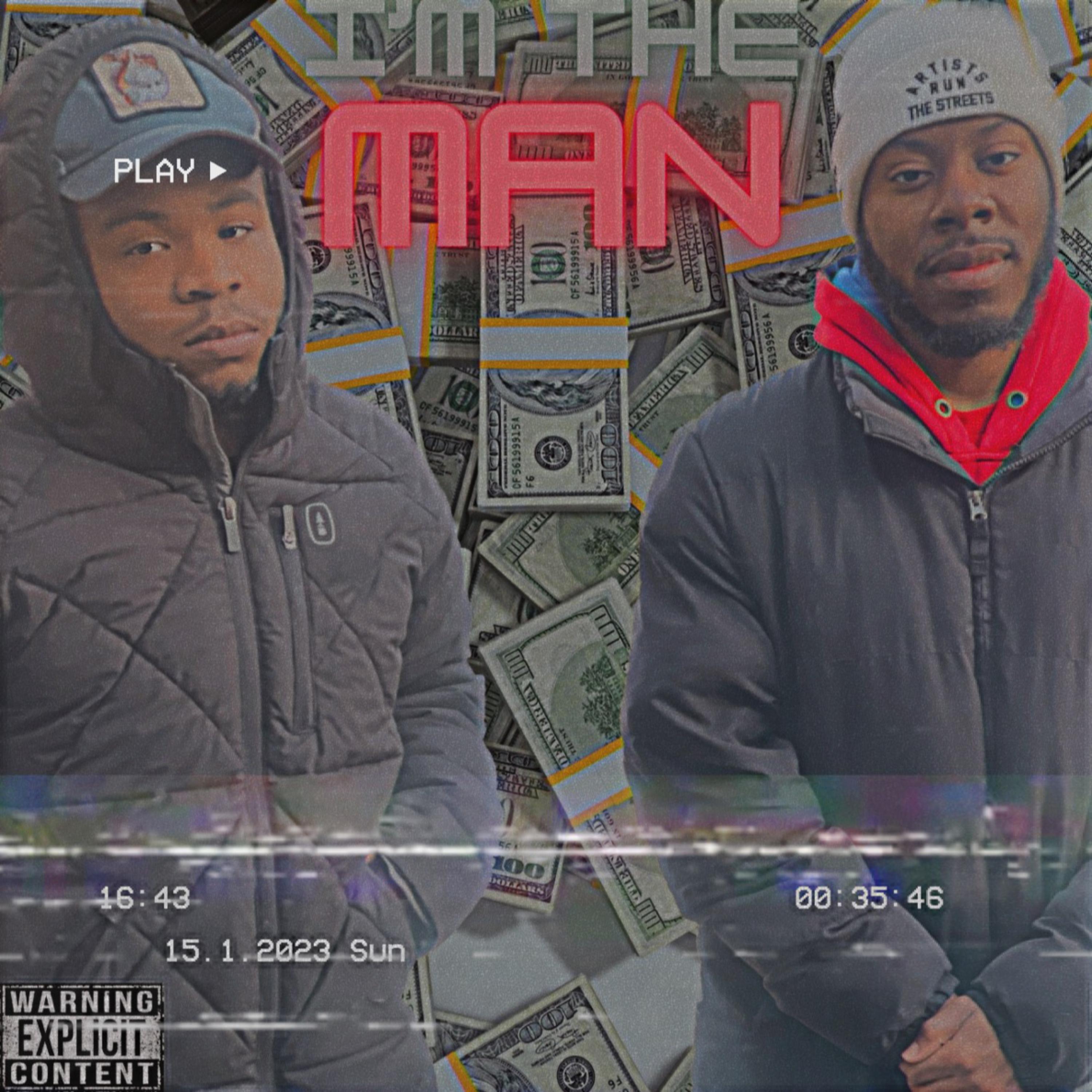 I'm The Man.23 artwork