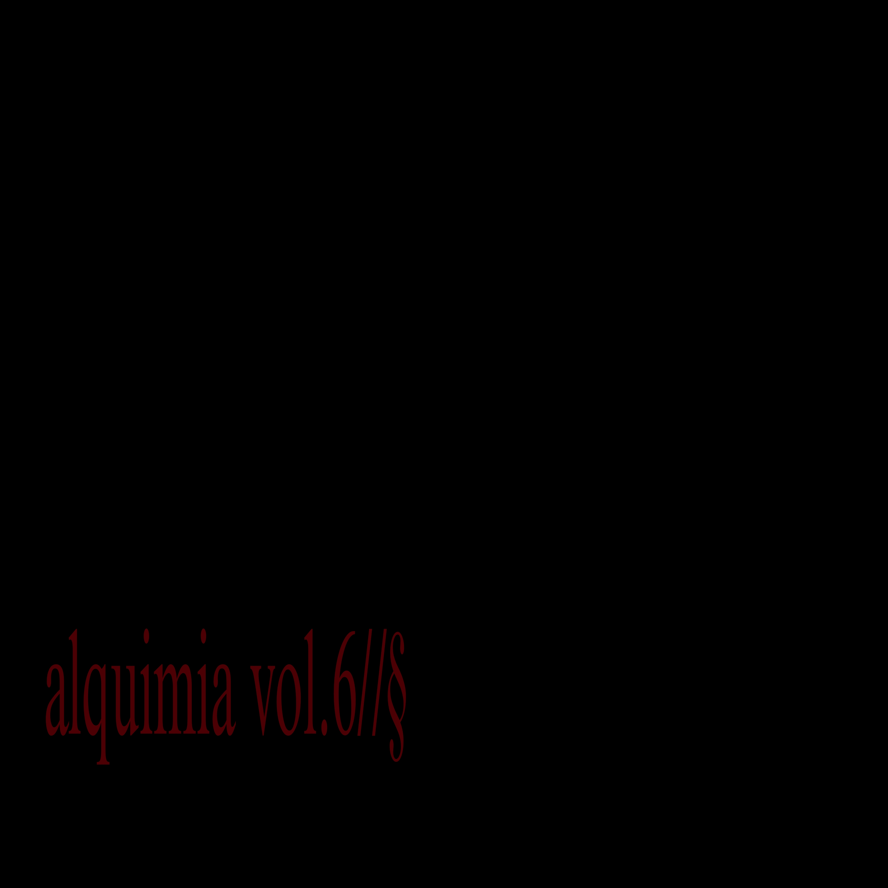 alquimia vol.6//////// artwork