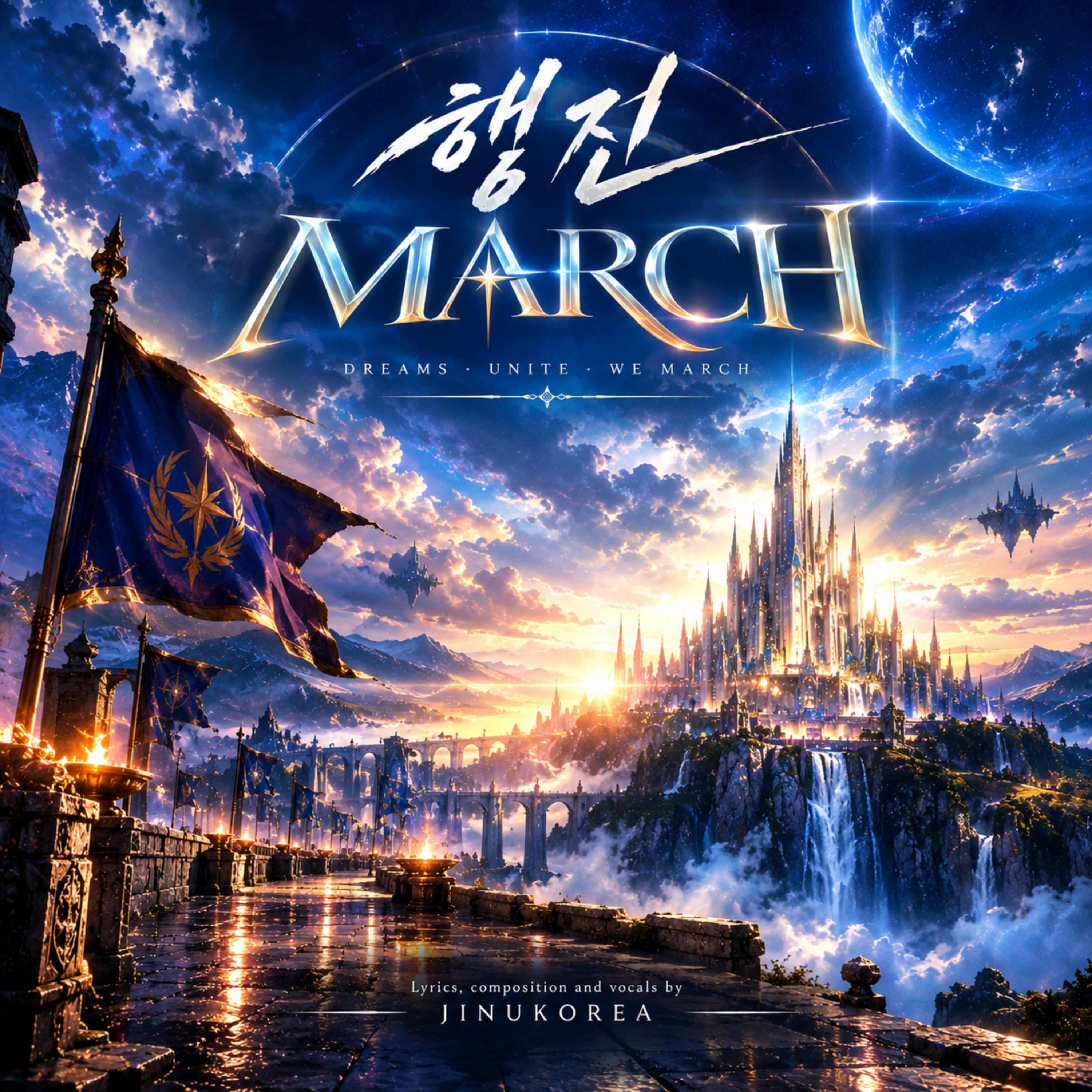 행진 (MARCH) by JINUKOREA cover art