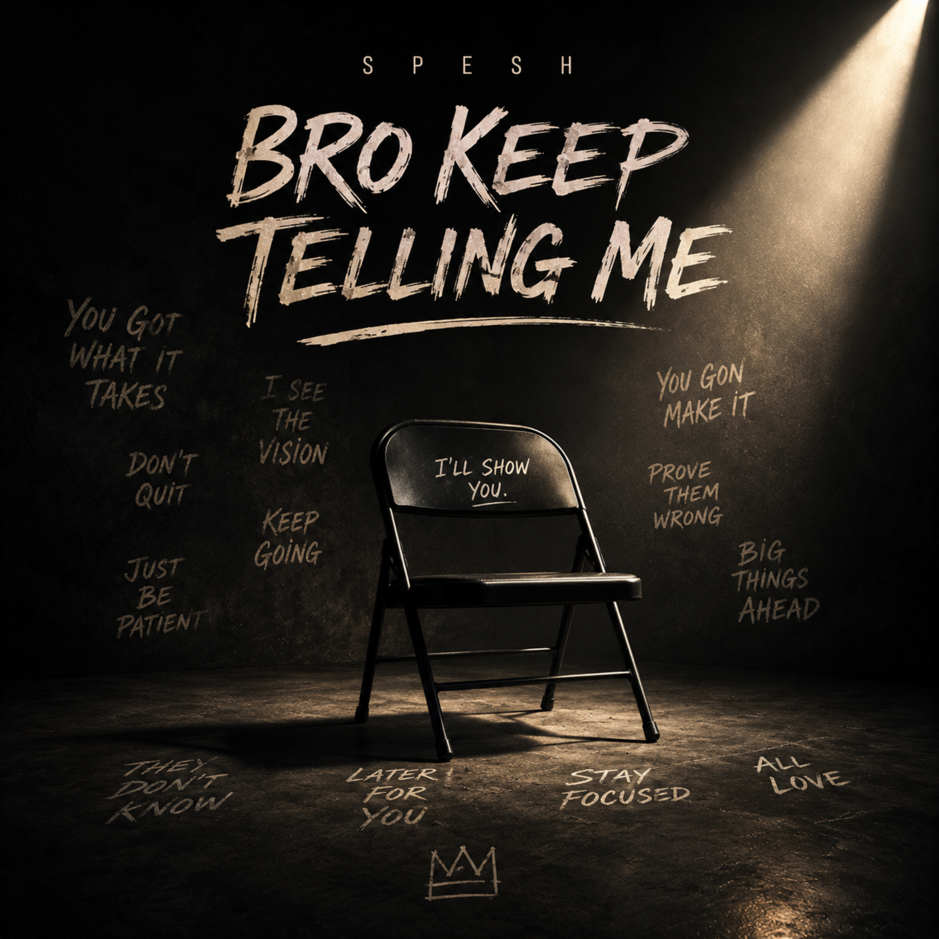 BRO KEEP TELLING ME by Spesh cover art