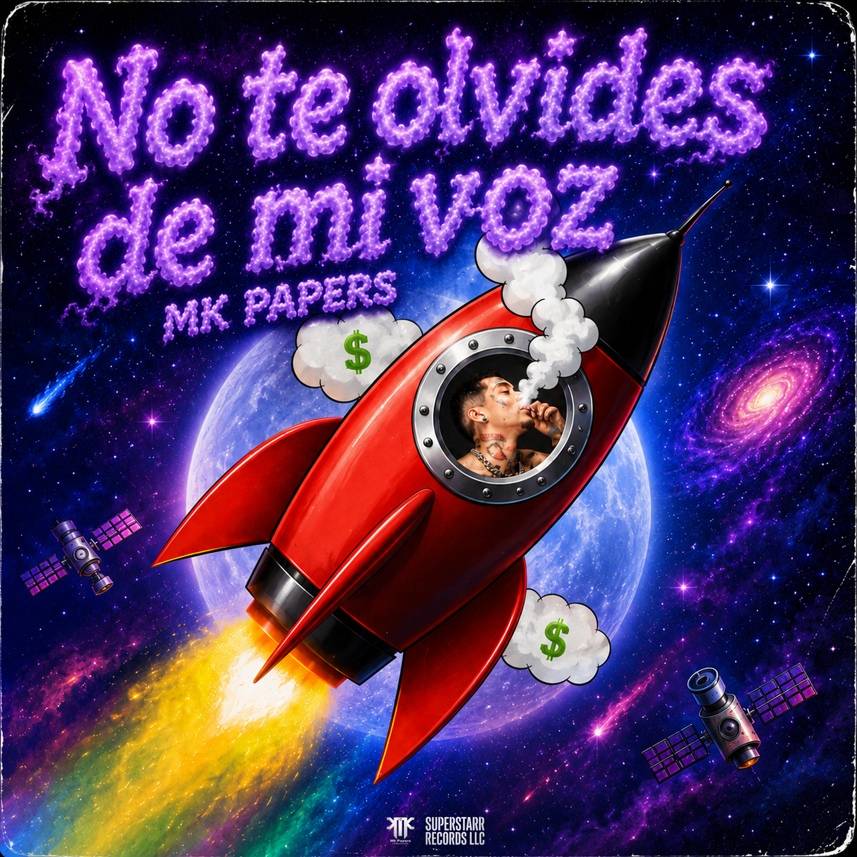 No te olvides de mi voz by Mk Papers cover art